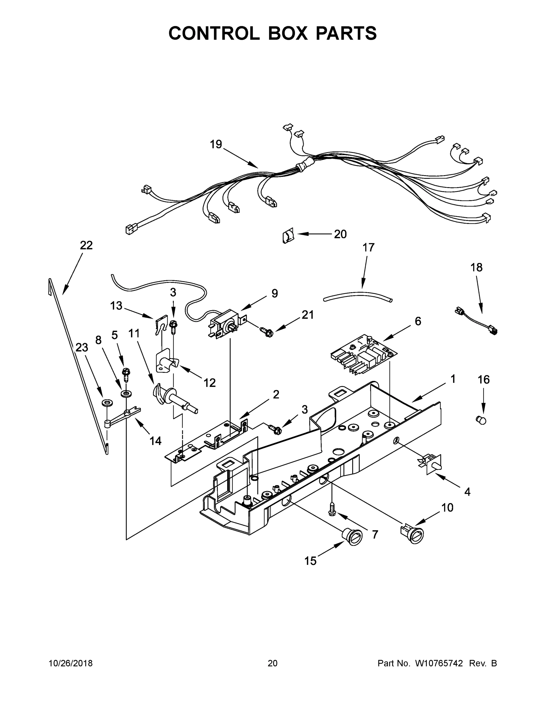 11 - CONTROL BOX PARTS