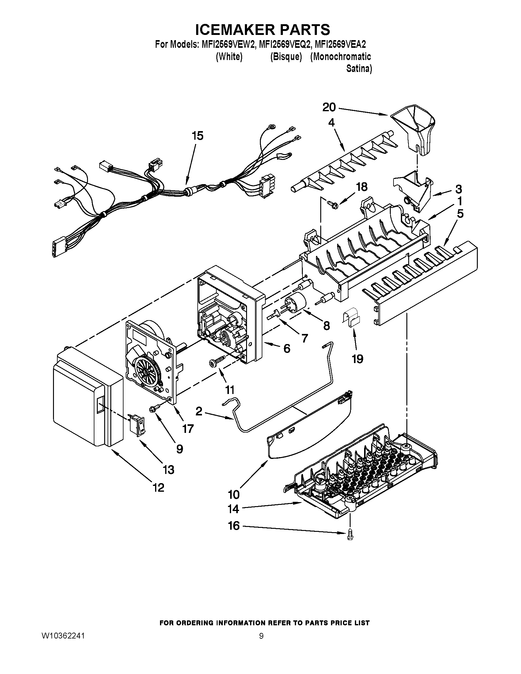 05 - ICEMAKER PARTS