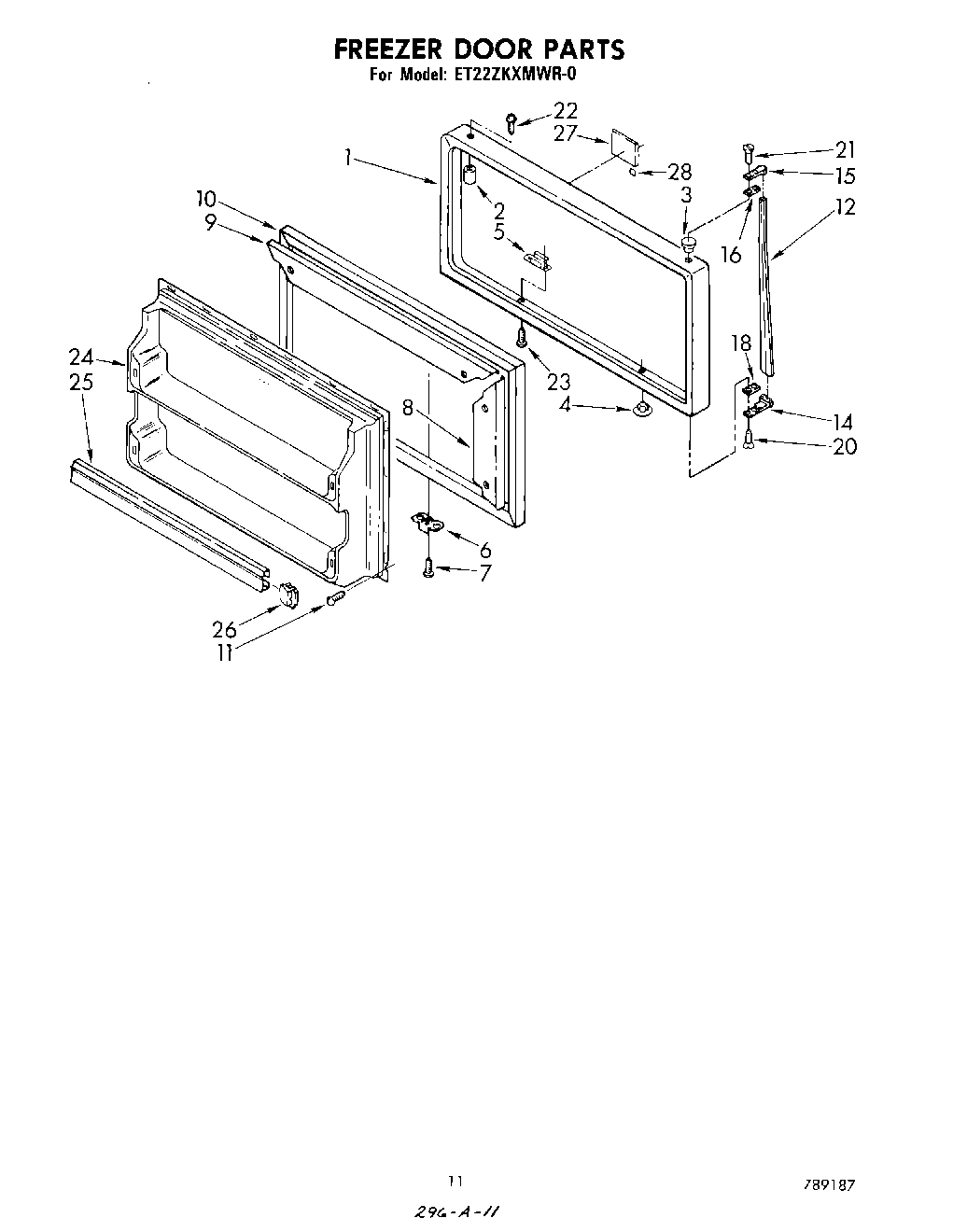 07 - FREEZER DOOR