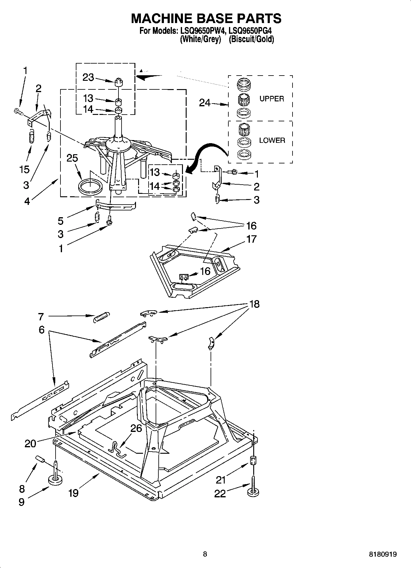 05 - MACHINE BASE PARTS