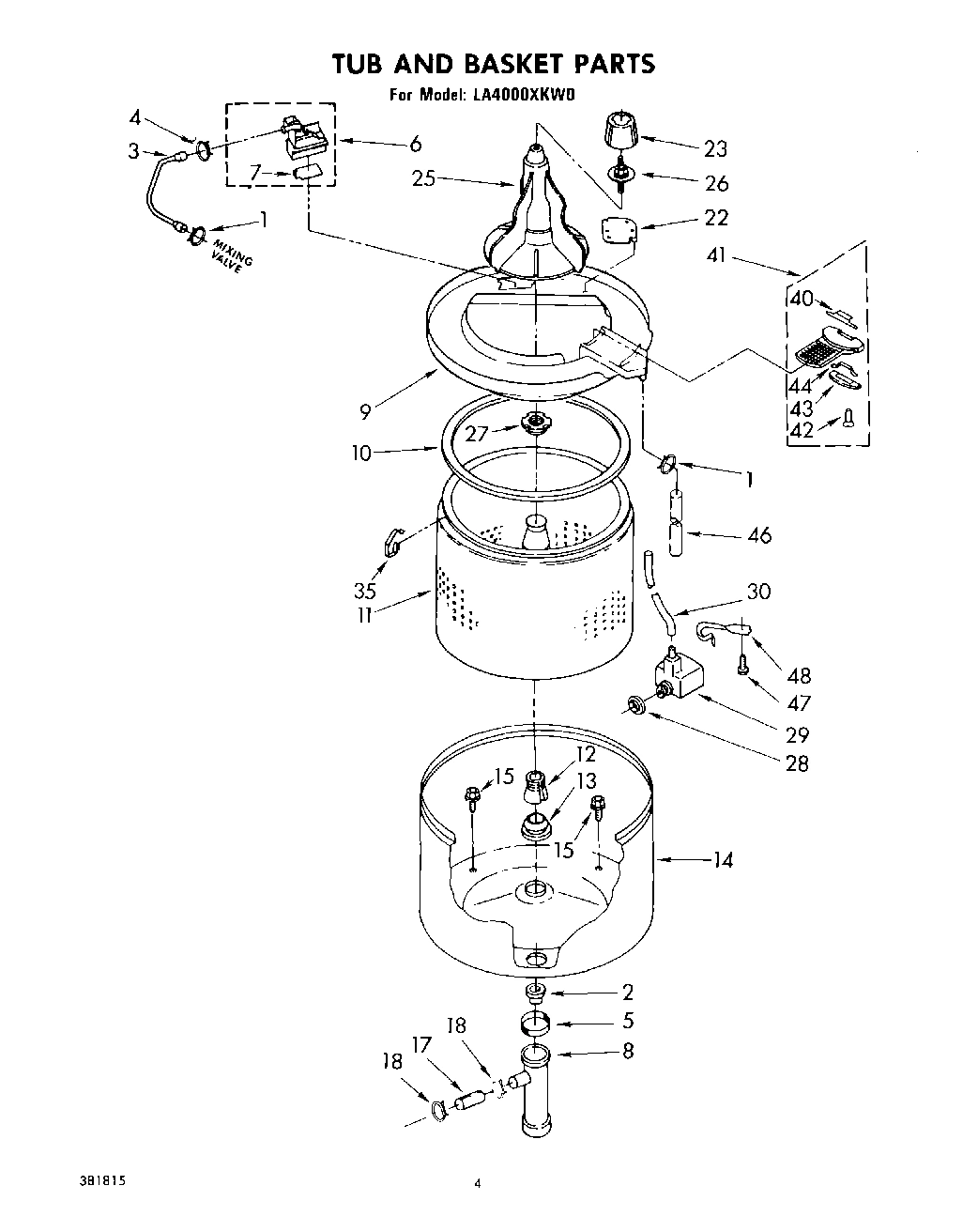 04 - TUB AND BASKET