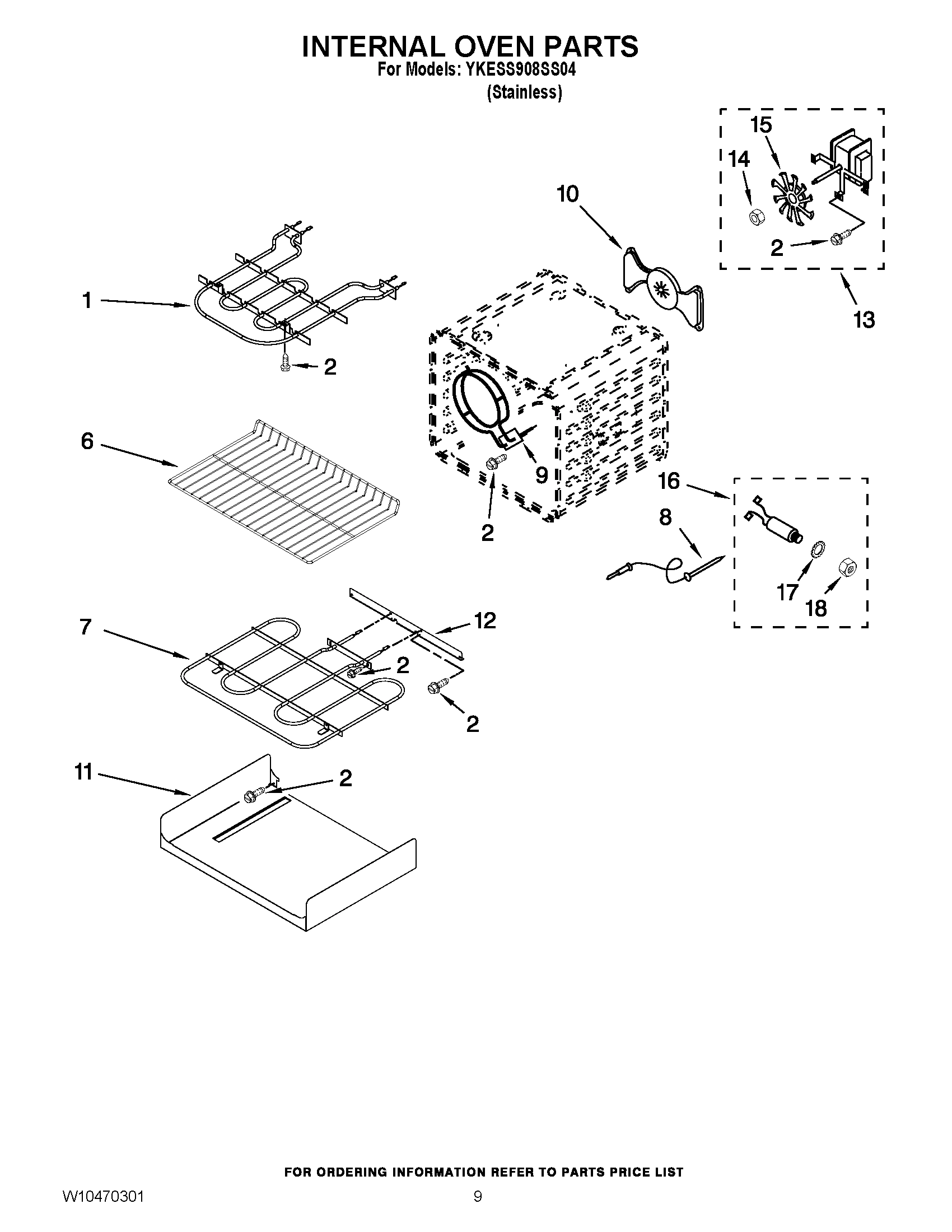 06 - INTERNAL OVEN PARTS