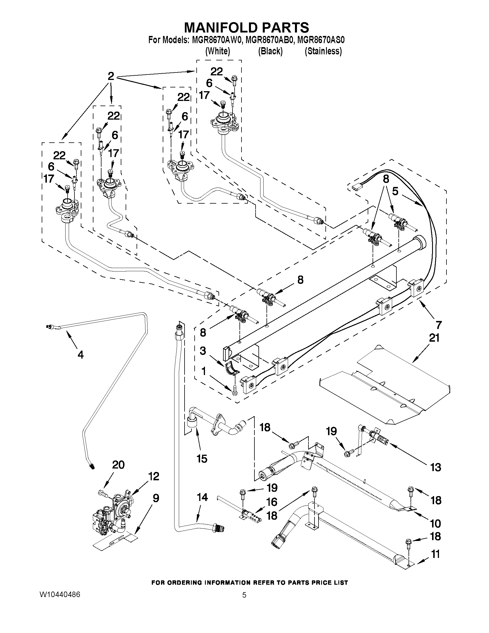 04 - MANIFOLD PARTS