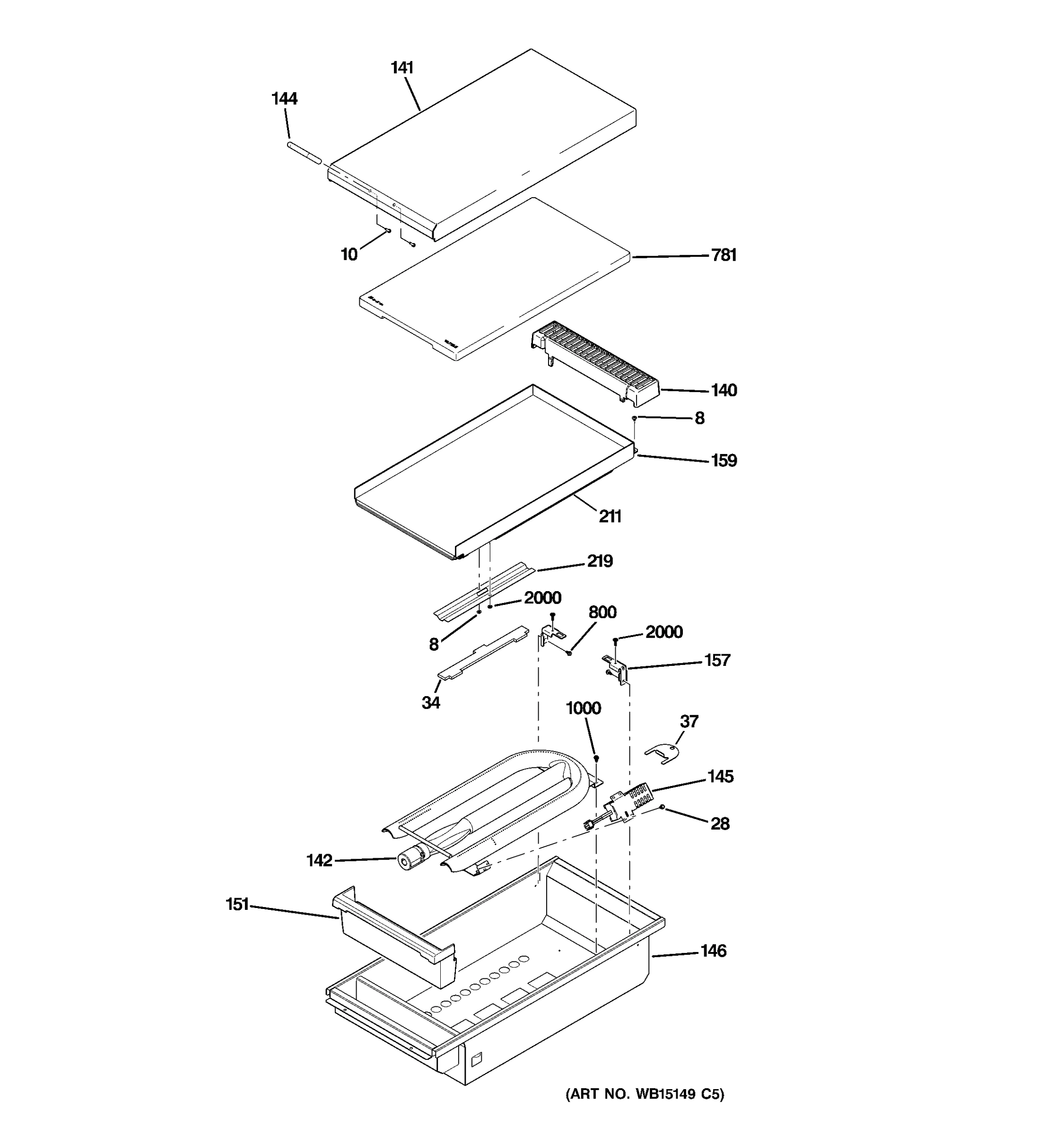 GRIDDLE ASSEMBLY
