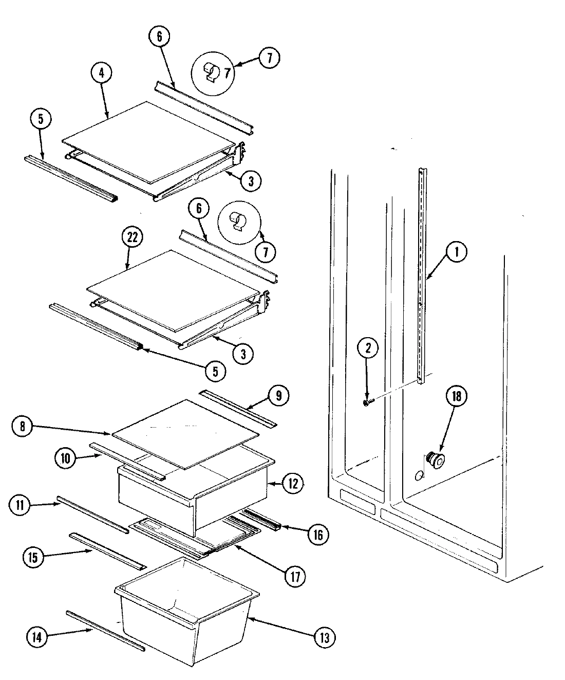 07 - SHELVES & ACCESSORIES