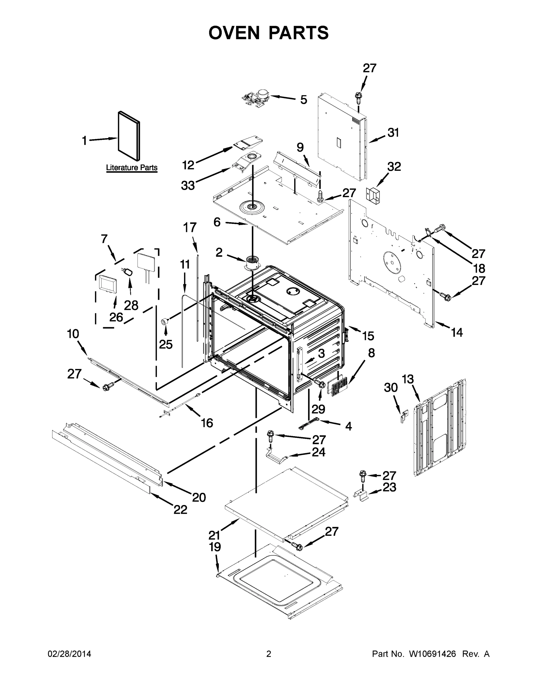 02 - OVEN PARTS