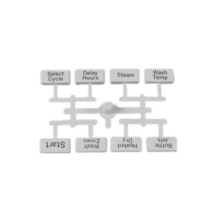 WD09X21693 GE Dishwasher Button and Graphics
