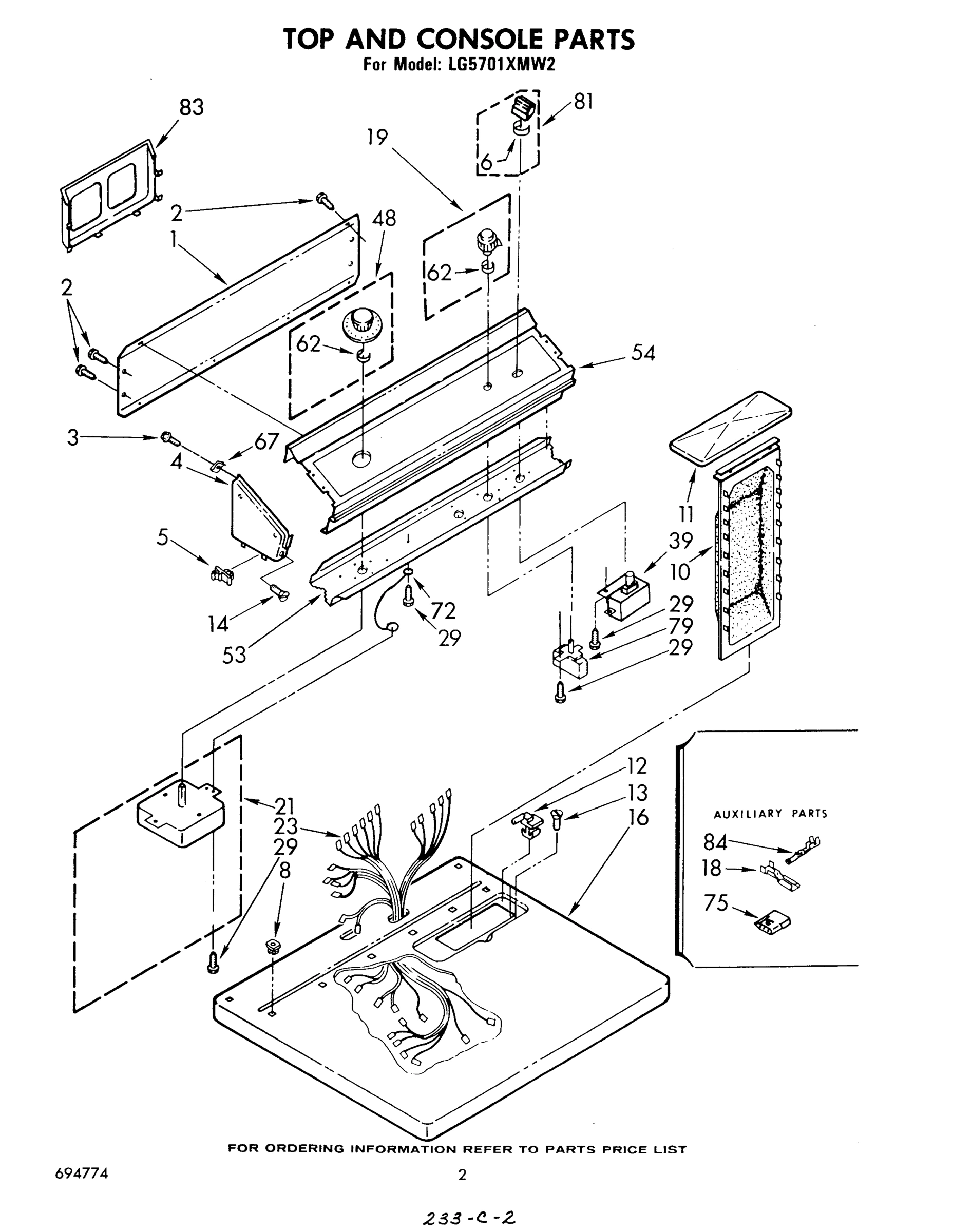 02 - TOP AND CONSOLE , MISCELLANEOUS