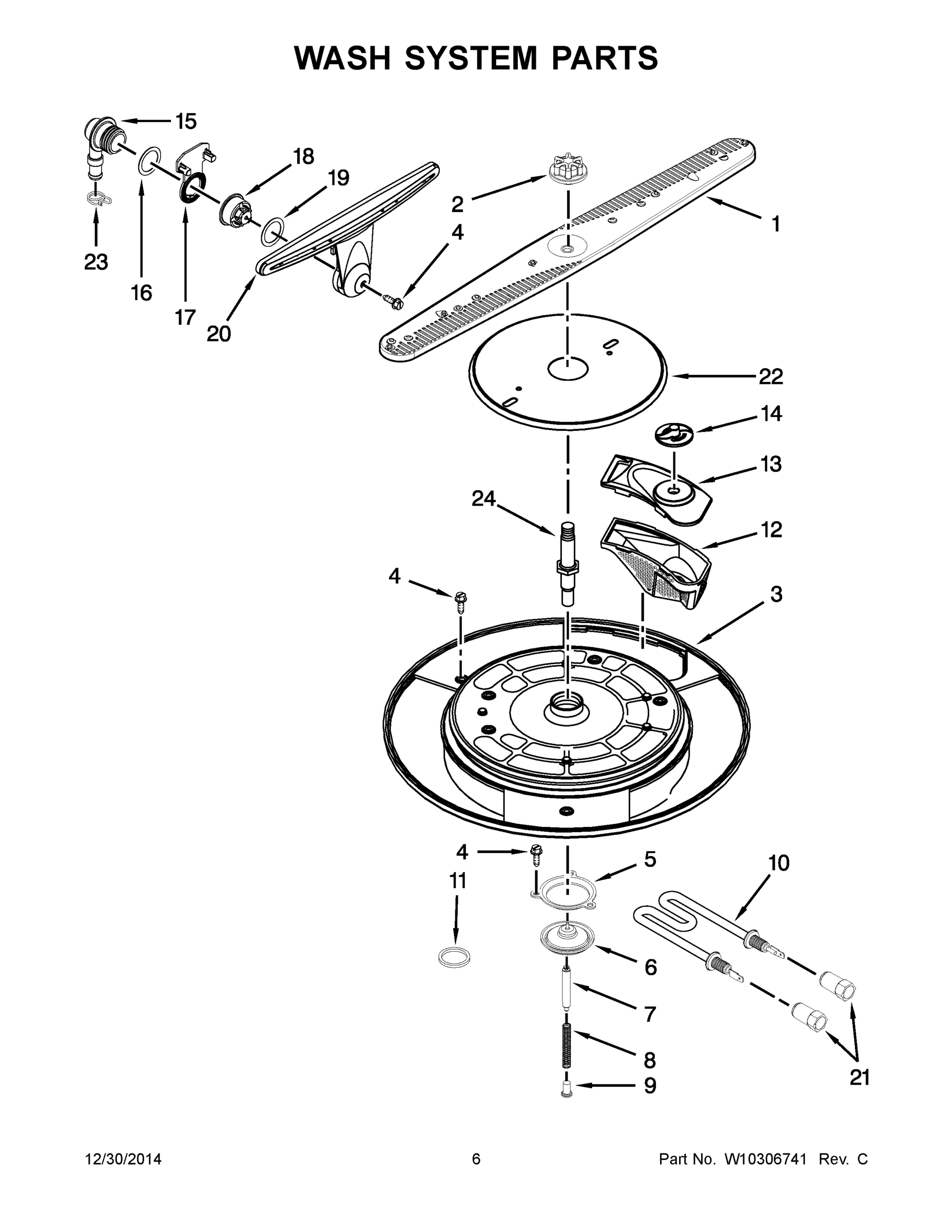 04 - WASH SYSTEM PARTS