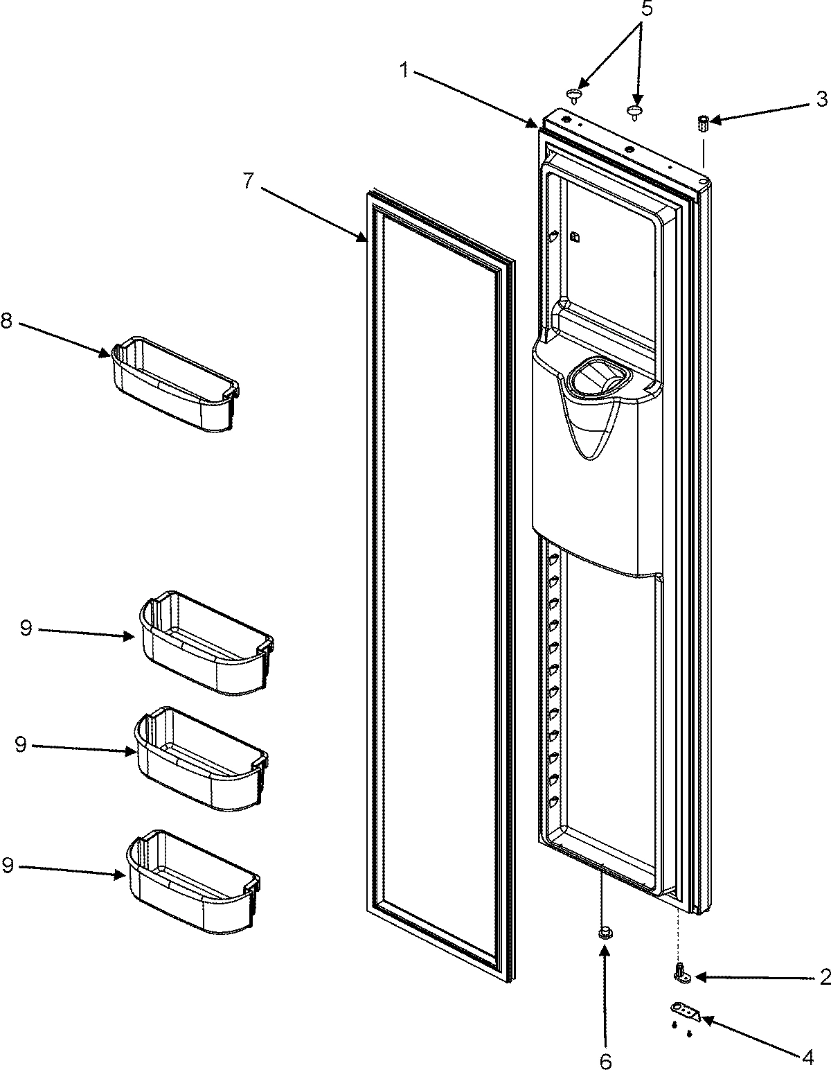 09 - FREEZER DOOR