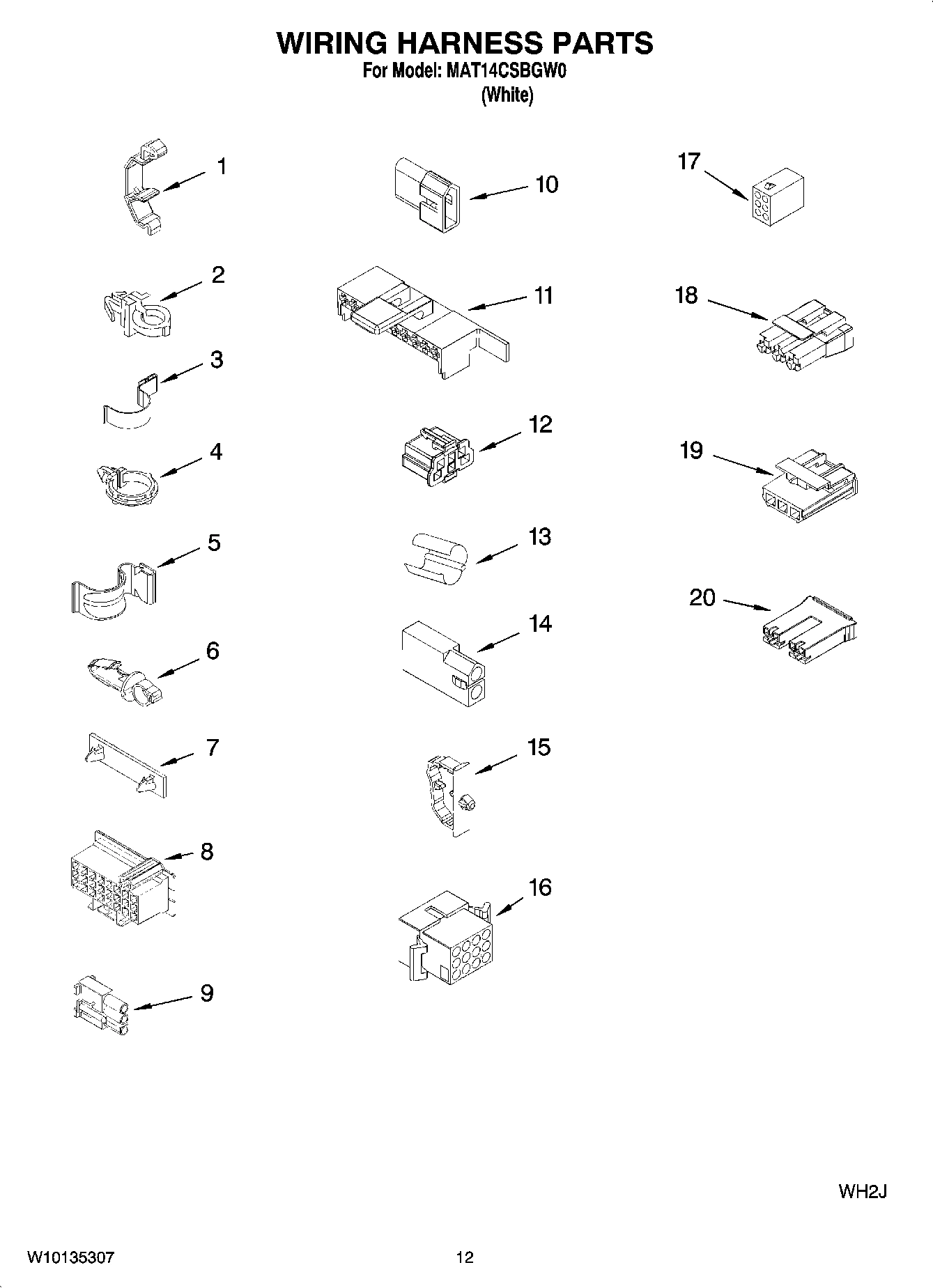 08 - WIRING HARNESS PARTS