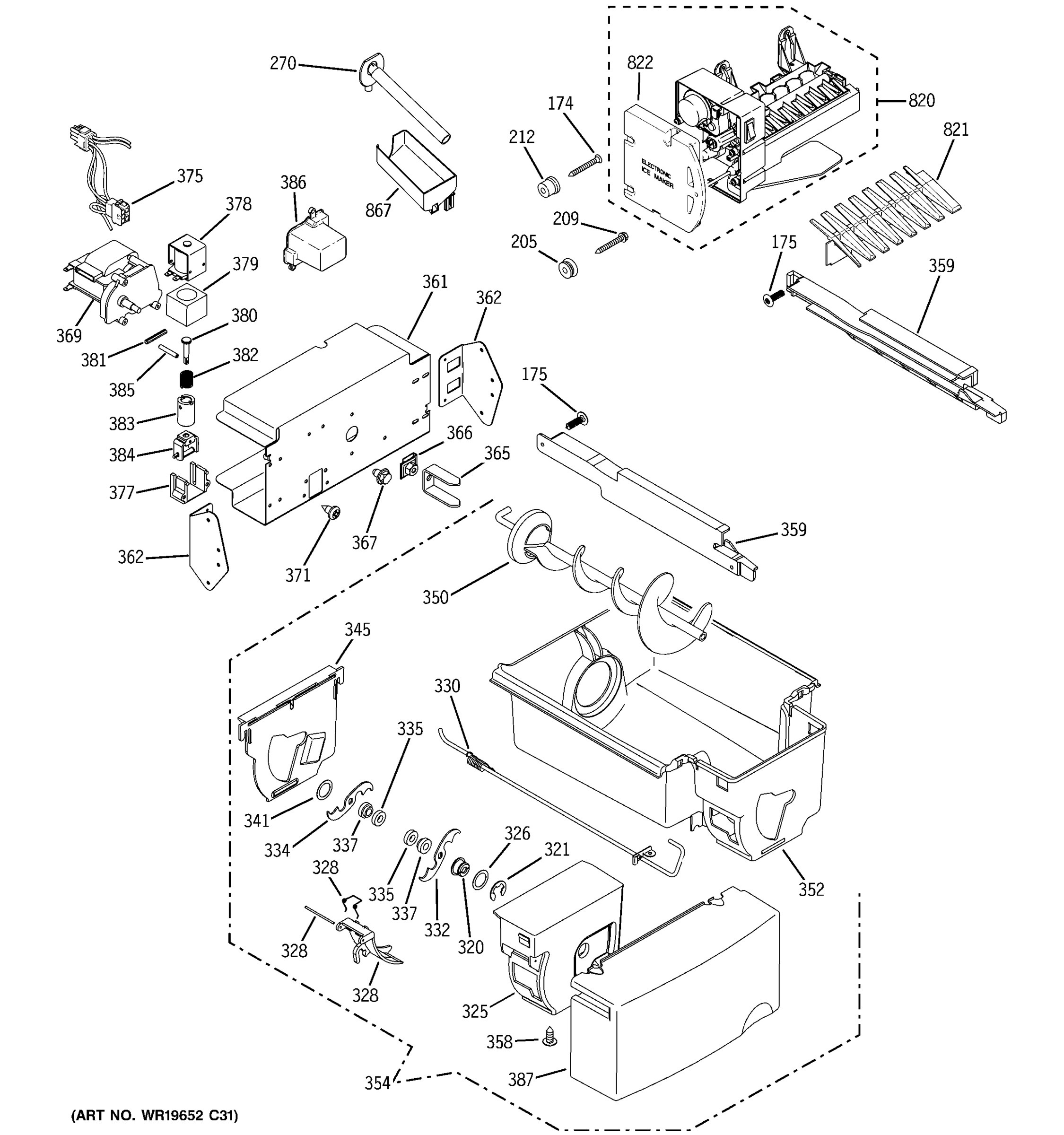 ICE MAKER & DISPENSER