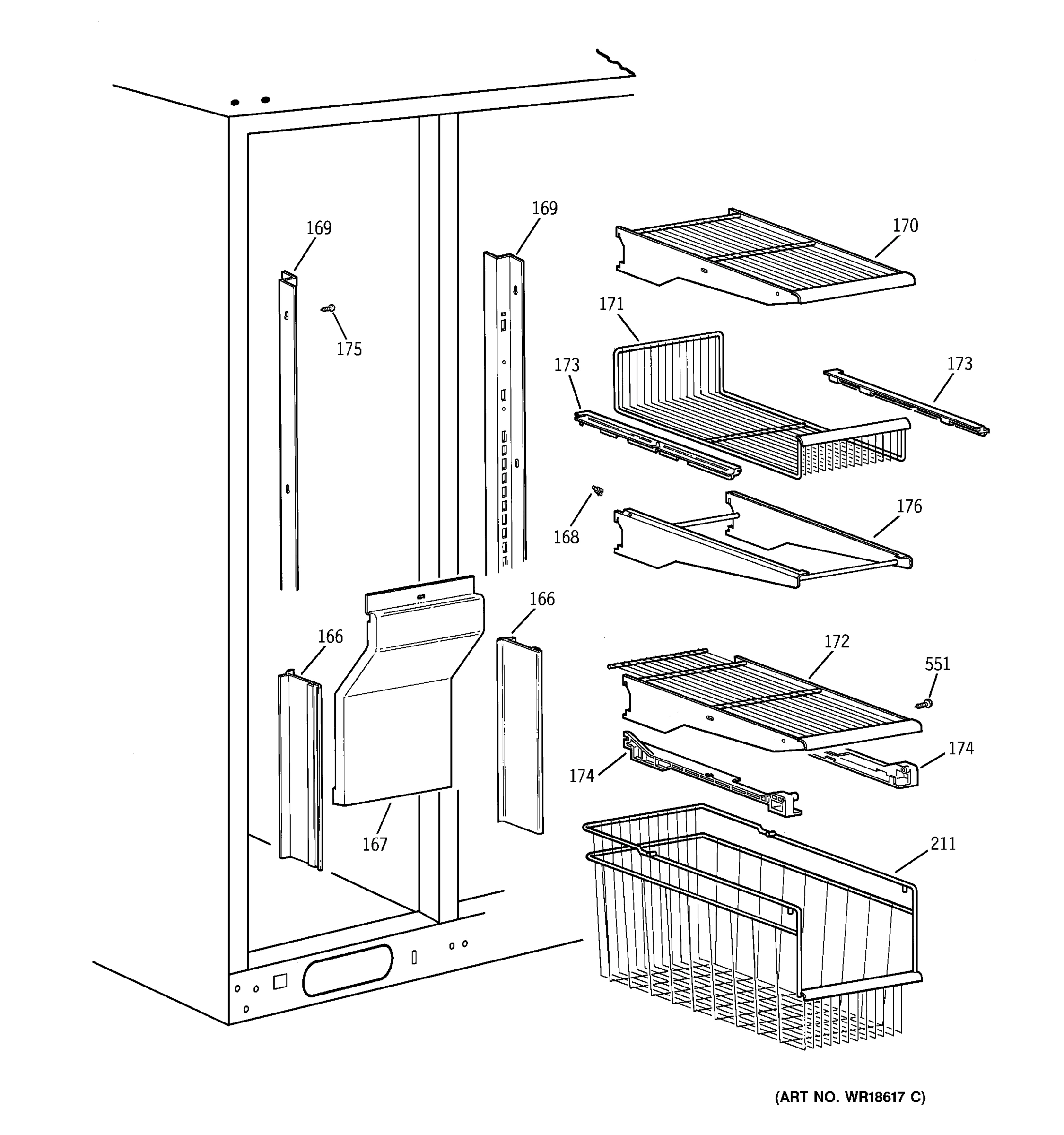FREEZER SHELVES