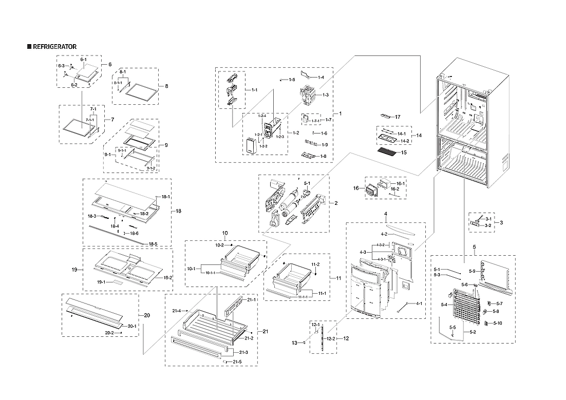 REFRIGERATOR PARTS