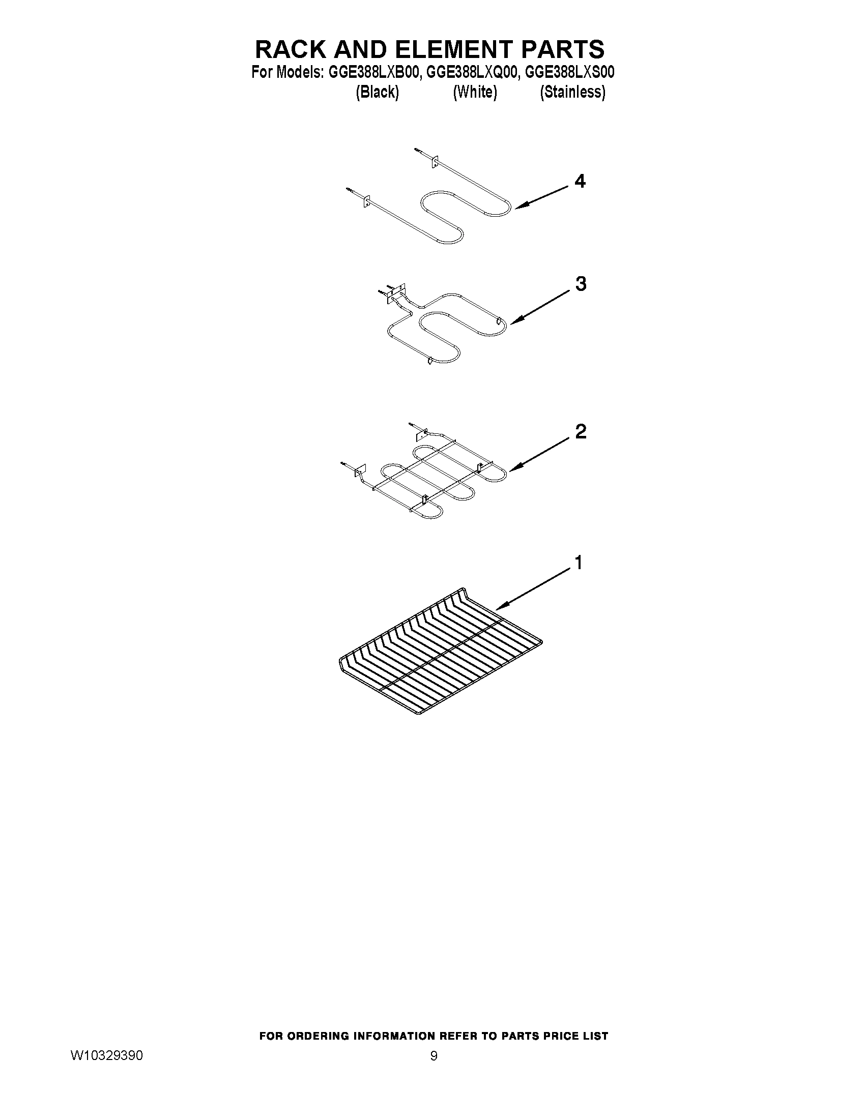 06 - RACK AND ELEMENT PARTS