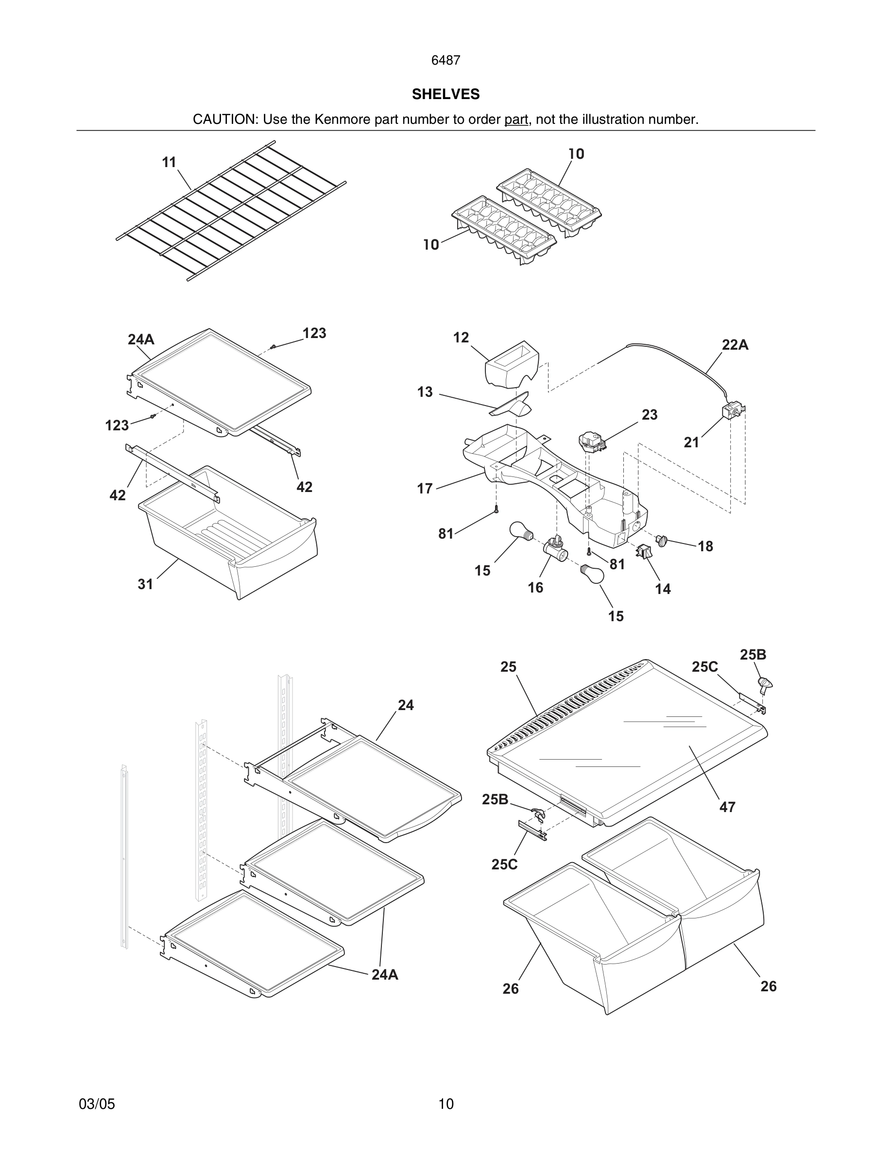 11 - SHELVES