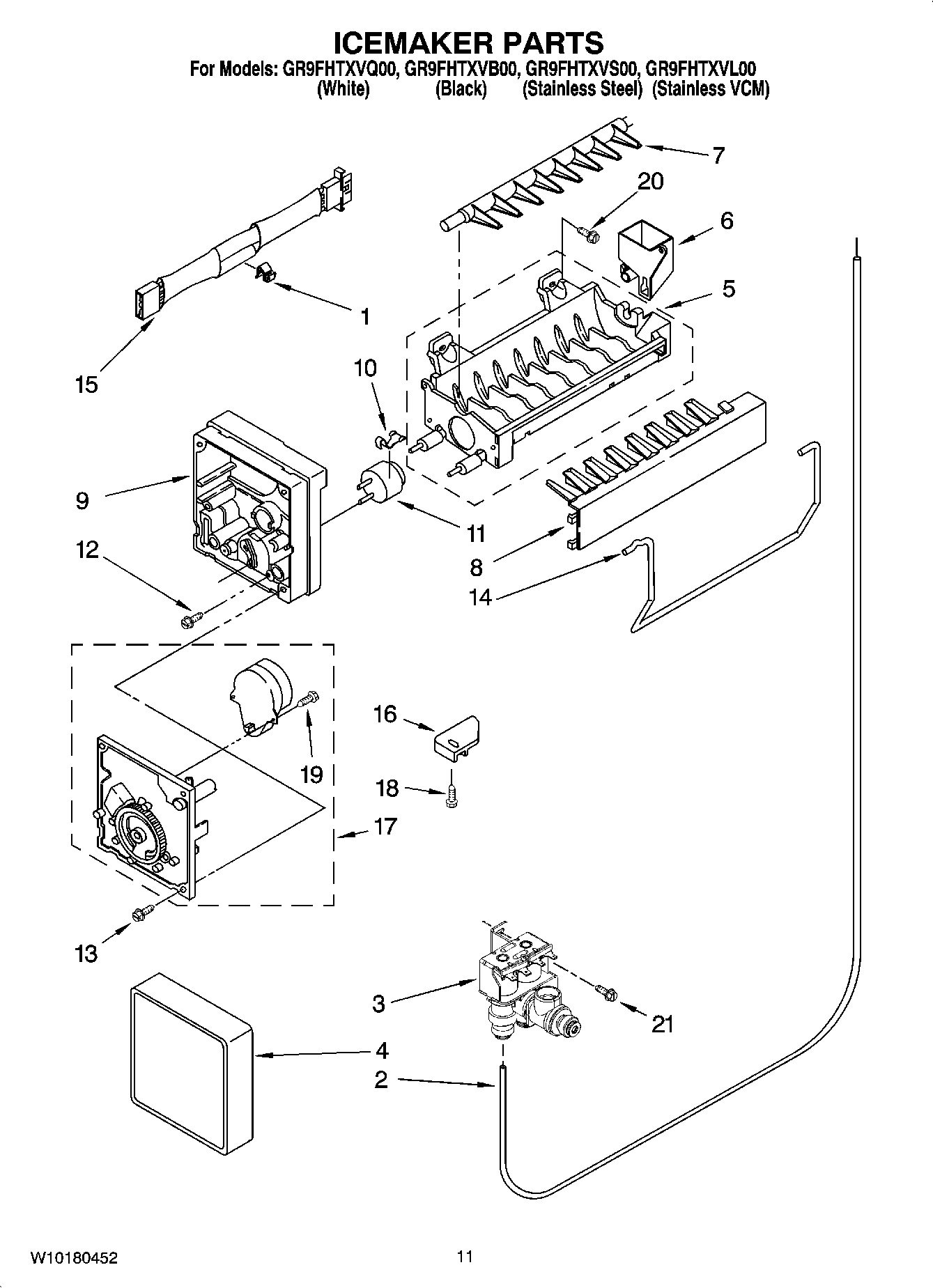 06 - ICEMAKER PARTS