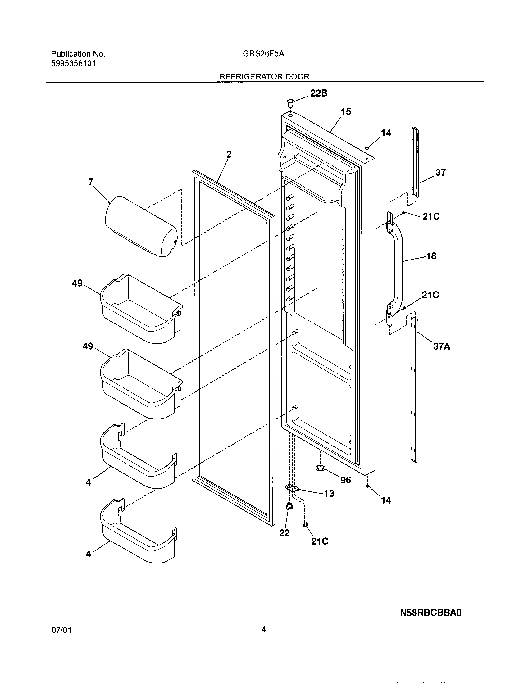 05 - REFRIGERATOR DOOR
