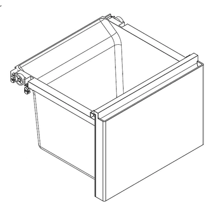 W11024037 Whirlpool Refrigerator Bin