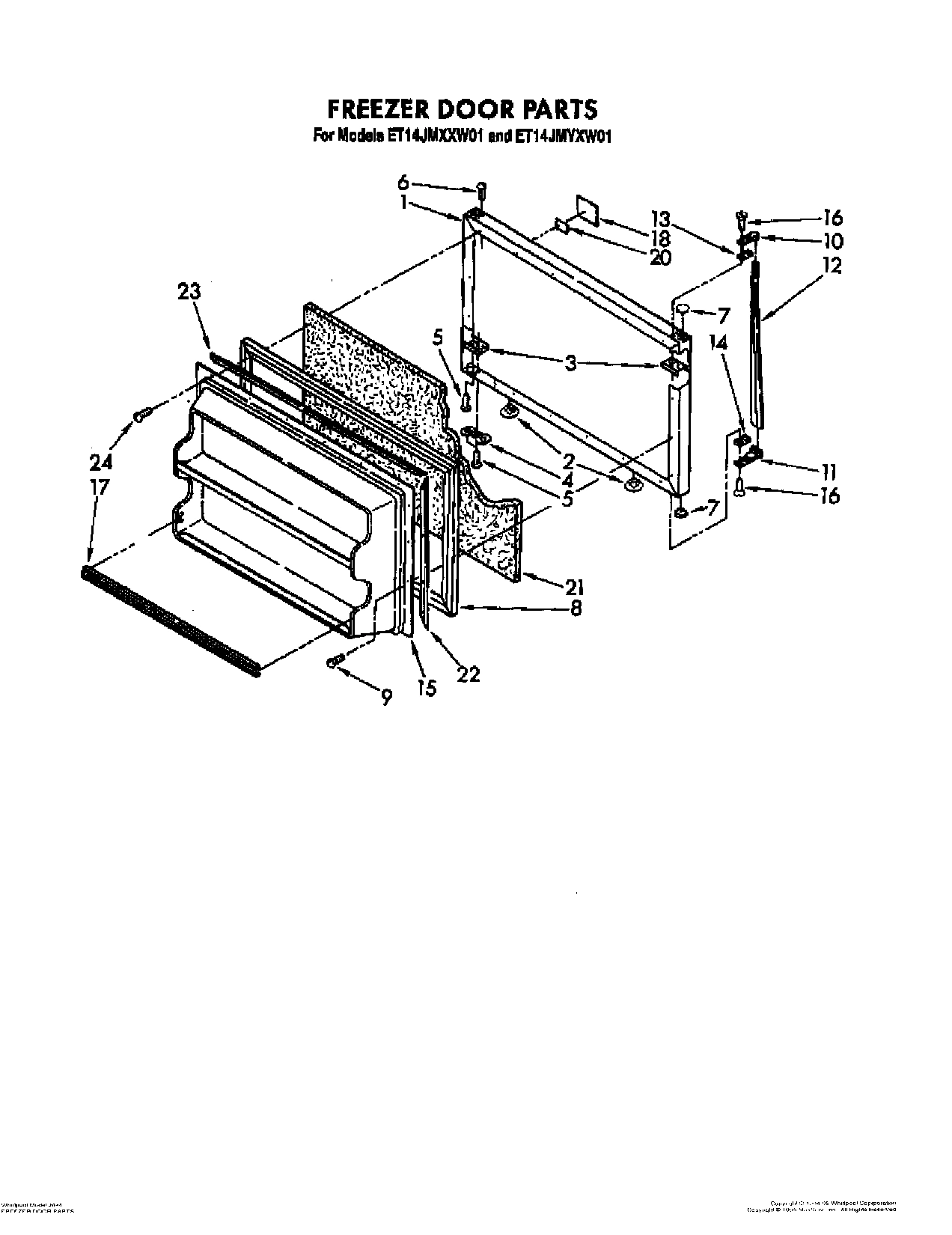 06 - FREEZER DOOR