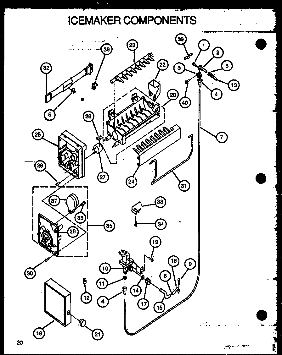 05 - ICEMAKER COMPONENTS