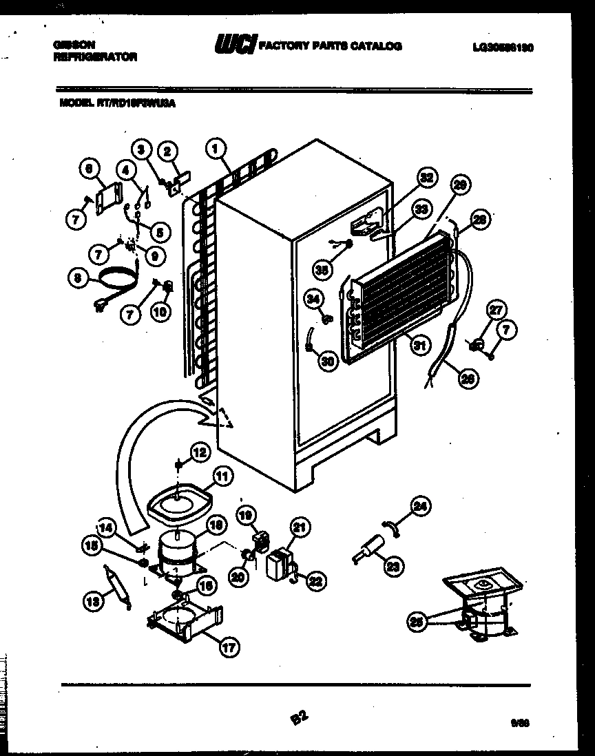 05 - SYSTEM AND AUTOMATIC DEFROST PARTS