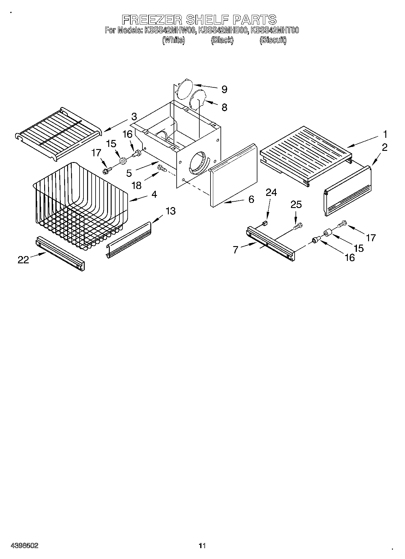 08 - FREEZER SHELF