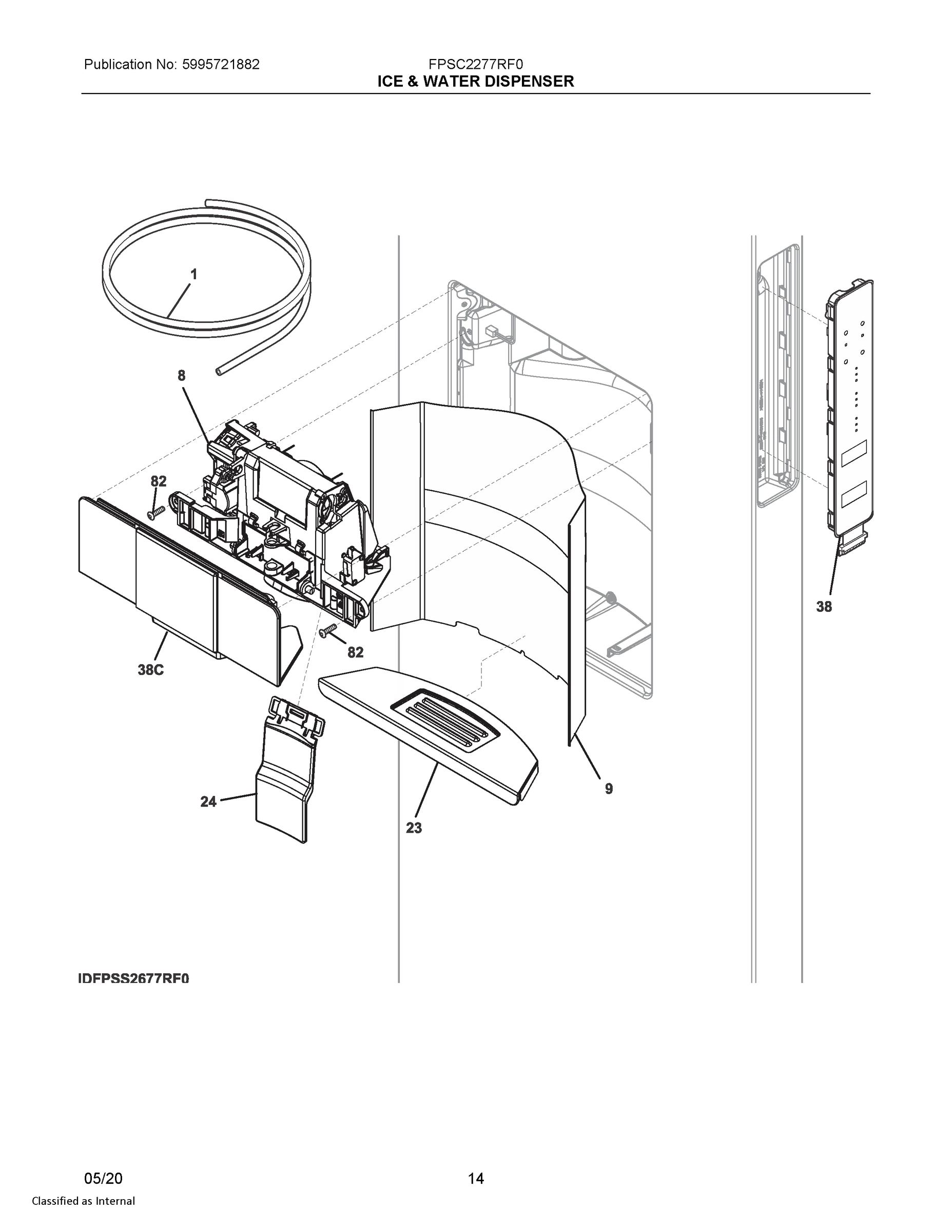 08 - ICE & WATER DISPENSER