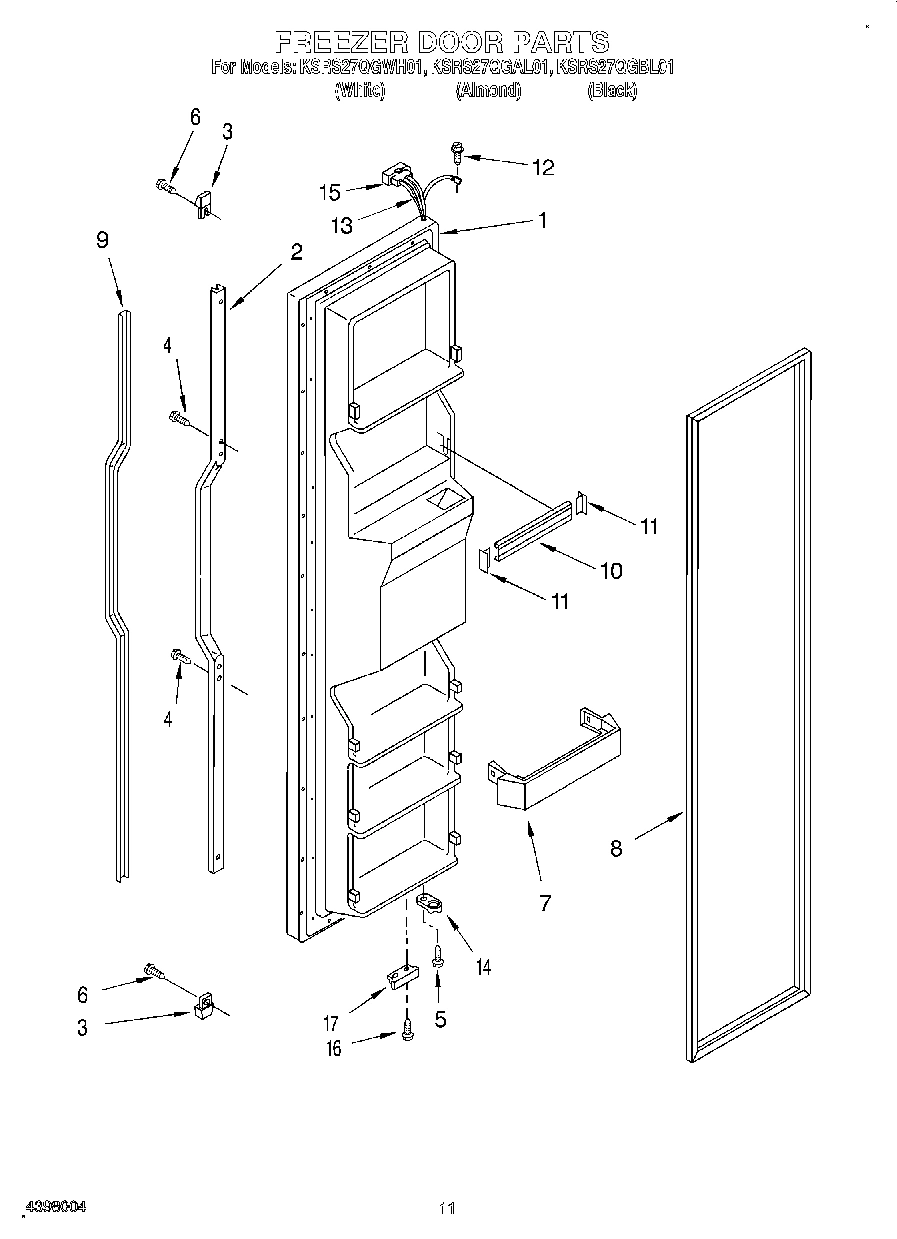 07 - FREEZER DOOR