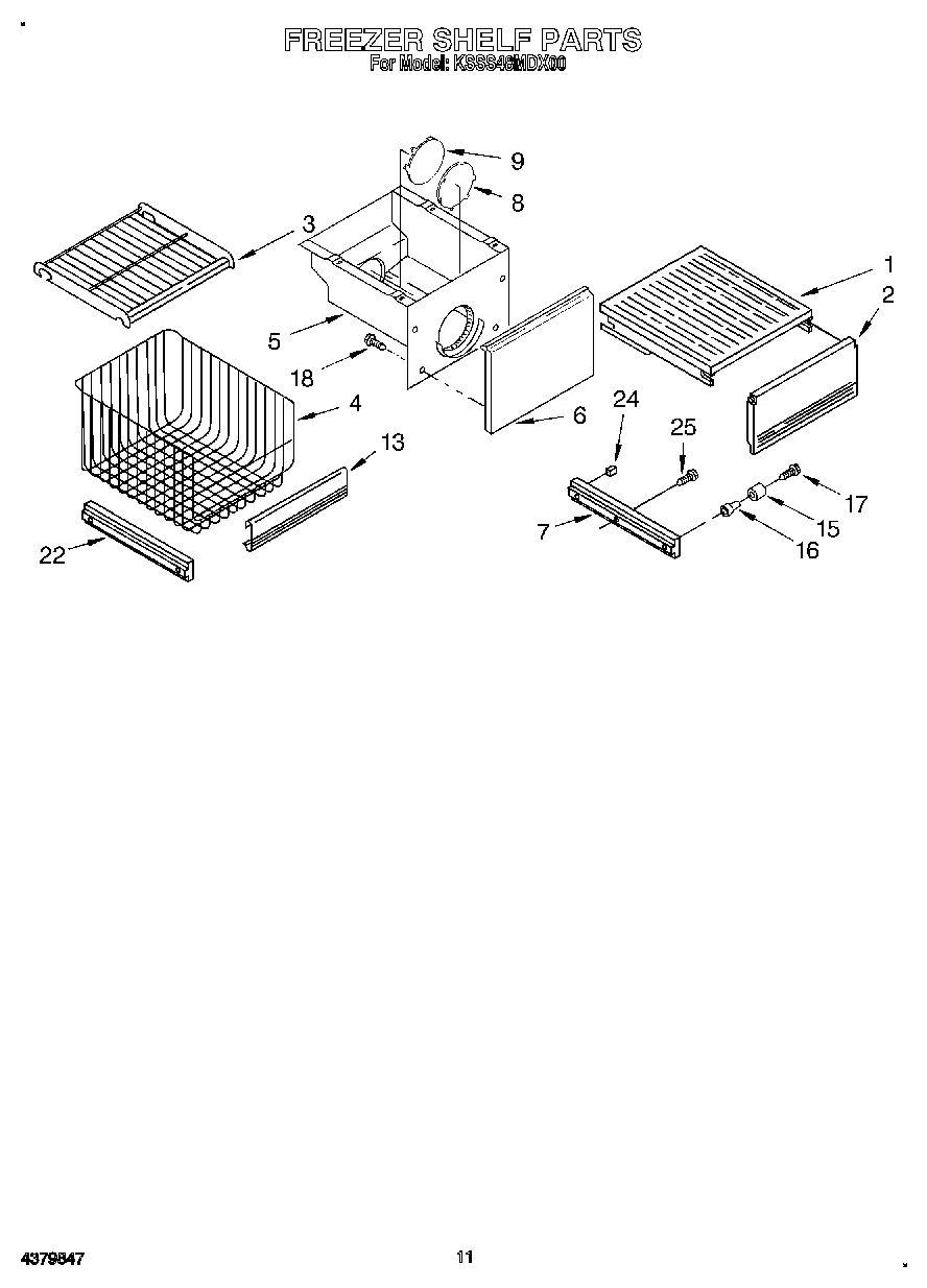 08 - FREEZER SHELF
