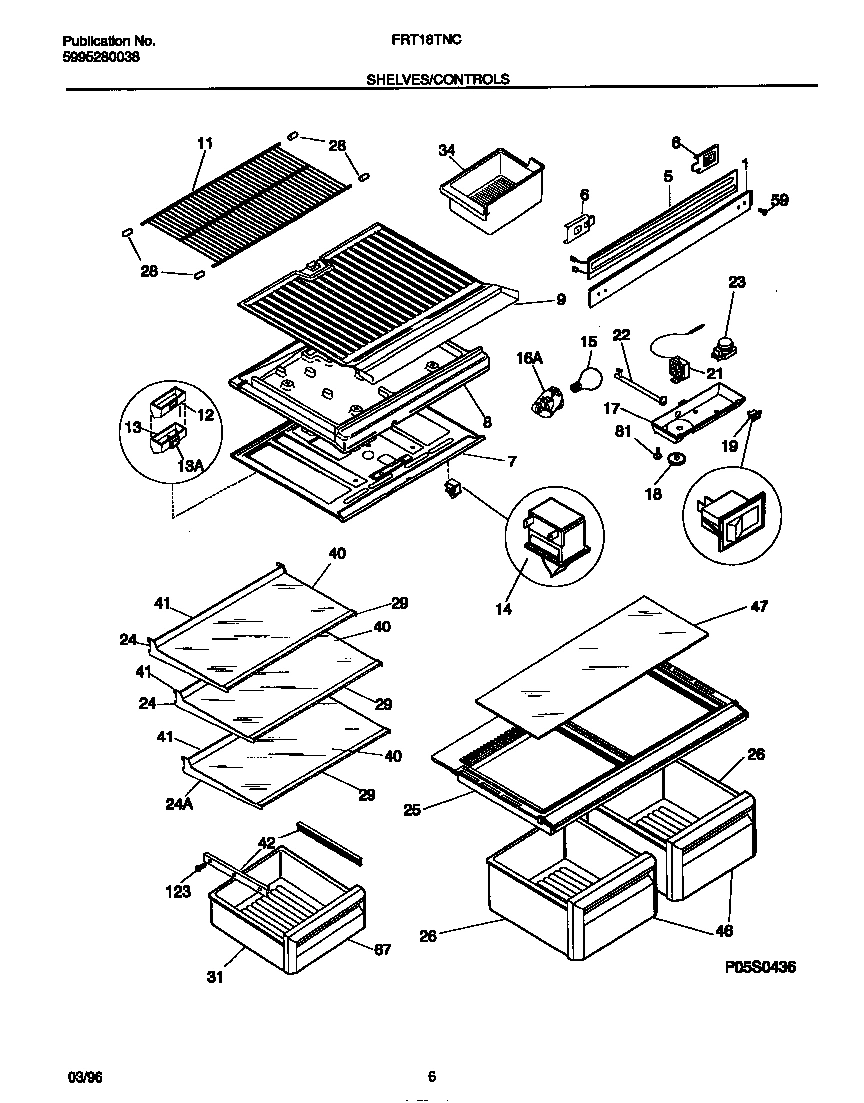 04 - SHELVES/CONTROLS