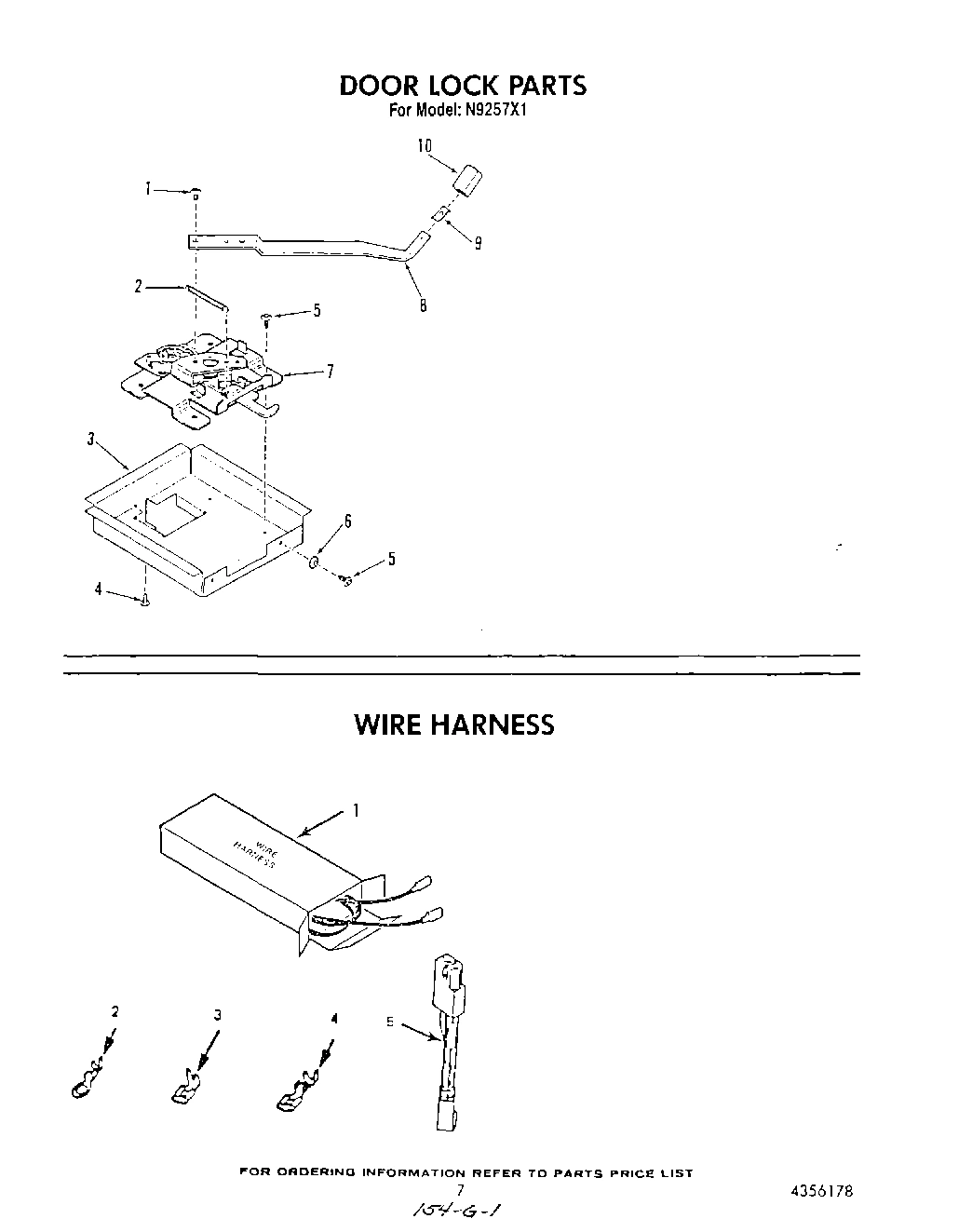 05 - DOOR LOCK , WIRE HARNESS