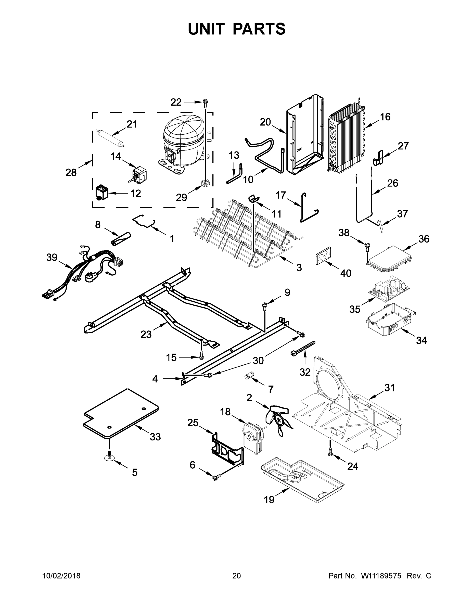 11 - UNIT PARTS