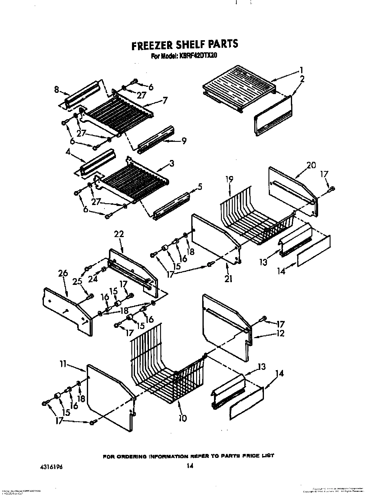 10 - FREEZER SHELF