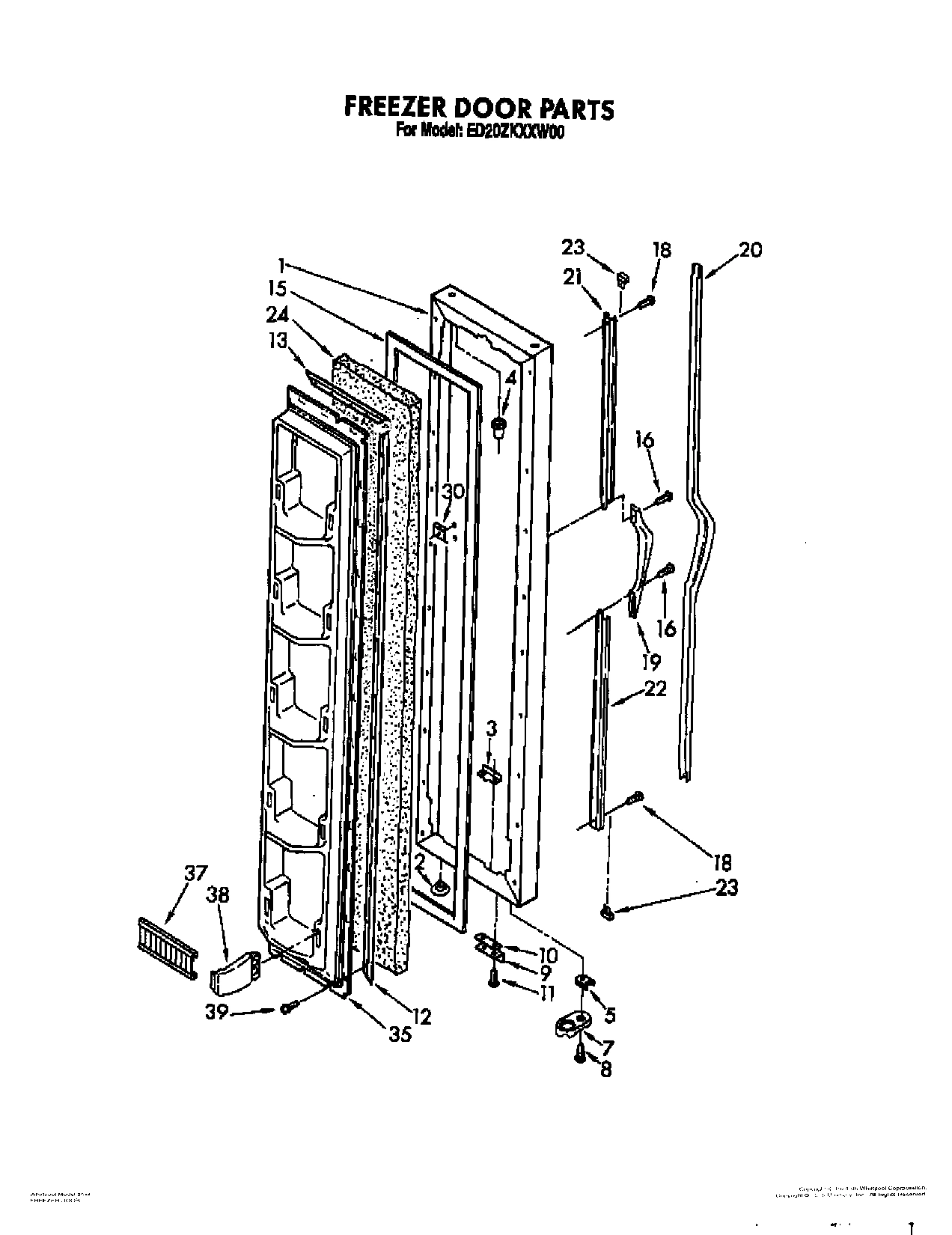 06 - FREEZER DOOR