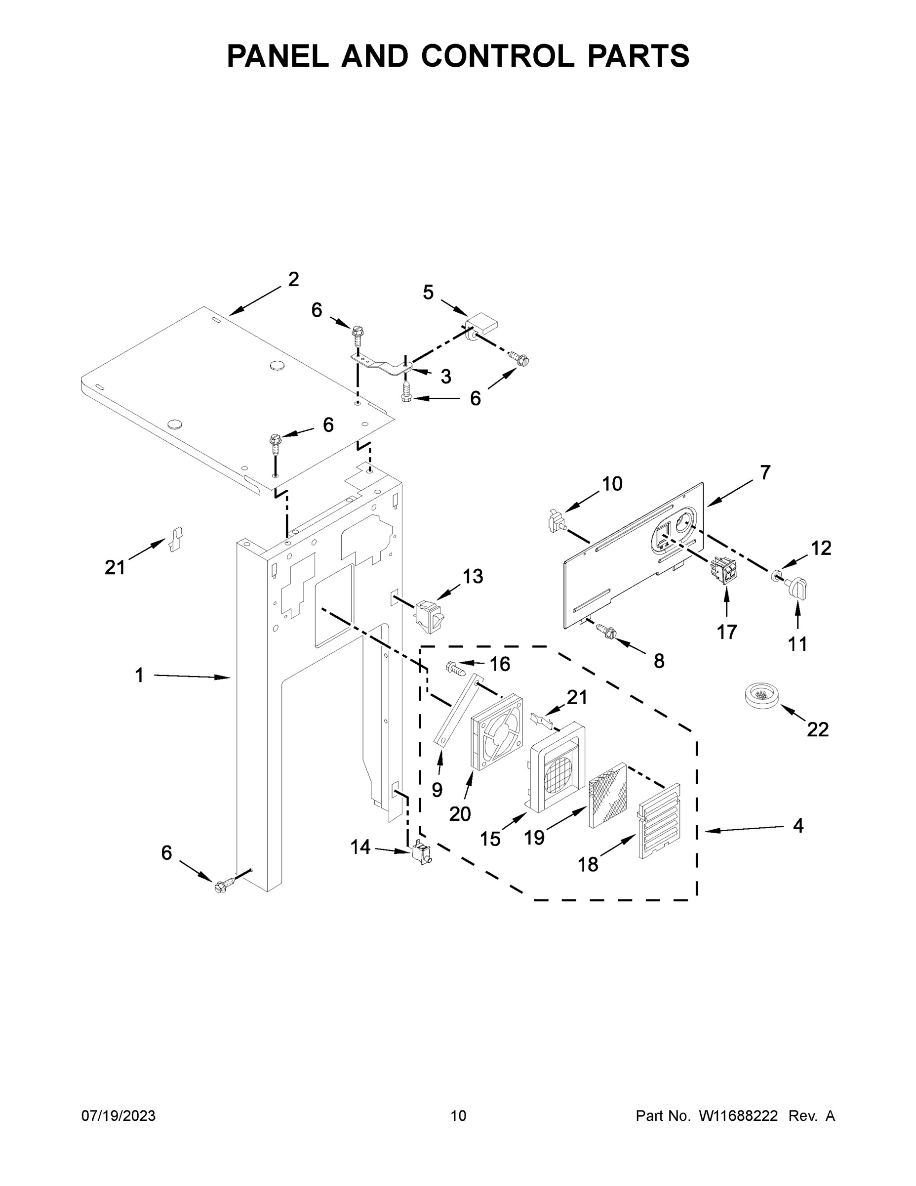 06 - PANEL AND CONTROL PARTS