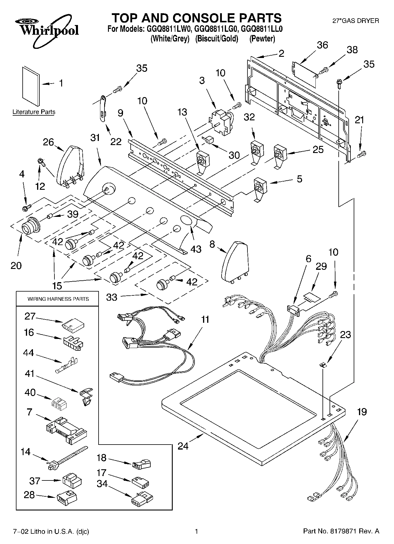01 - TOP AND CONSOLE, LITERATURE