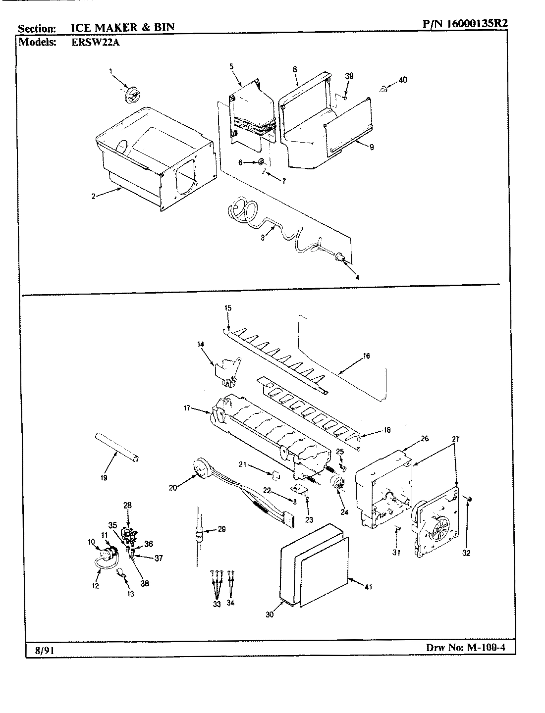 08 - ICE MAKER & BIN
