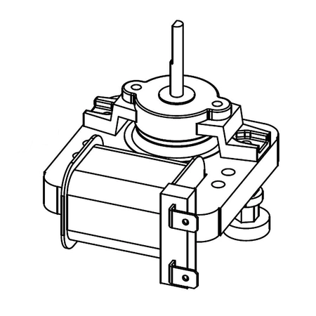 W11443154 Whirlpool Microwave Fan Motor