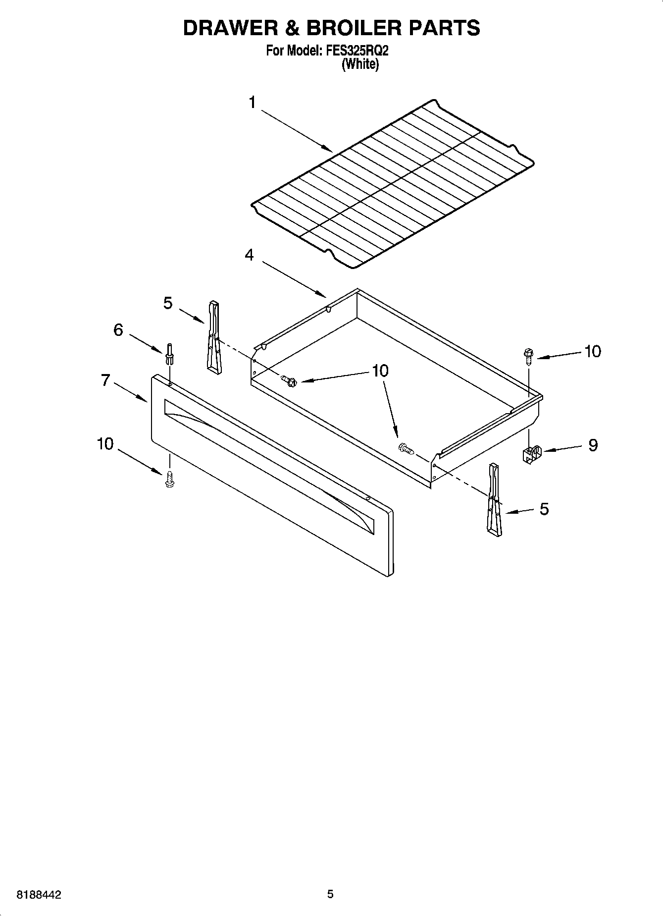 04 - DRAWER & BROILER PARTS
