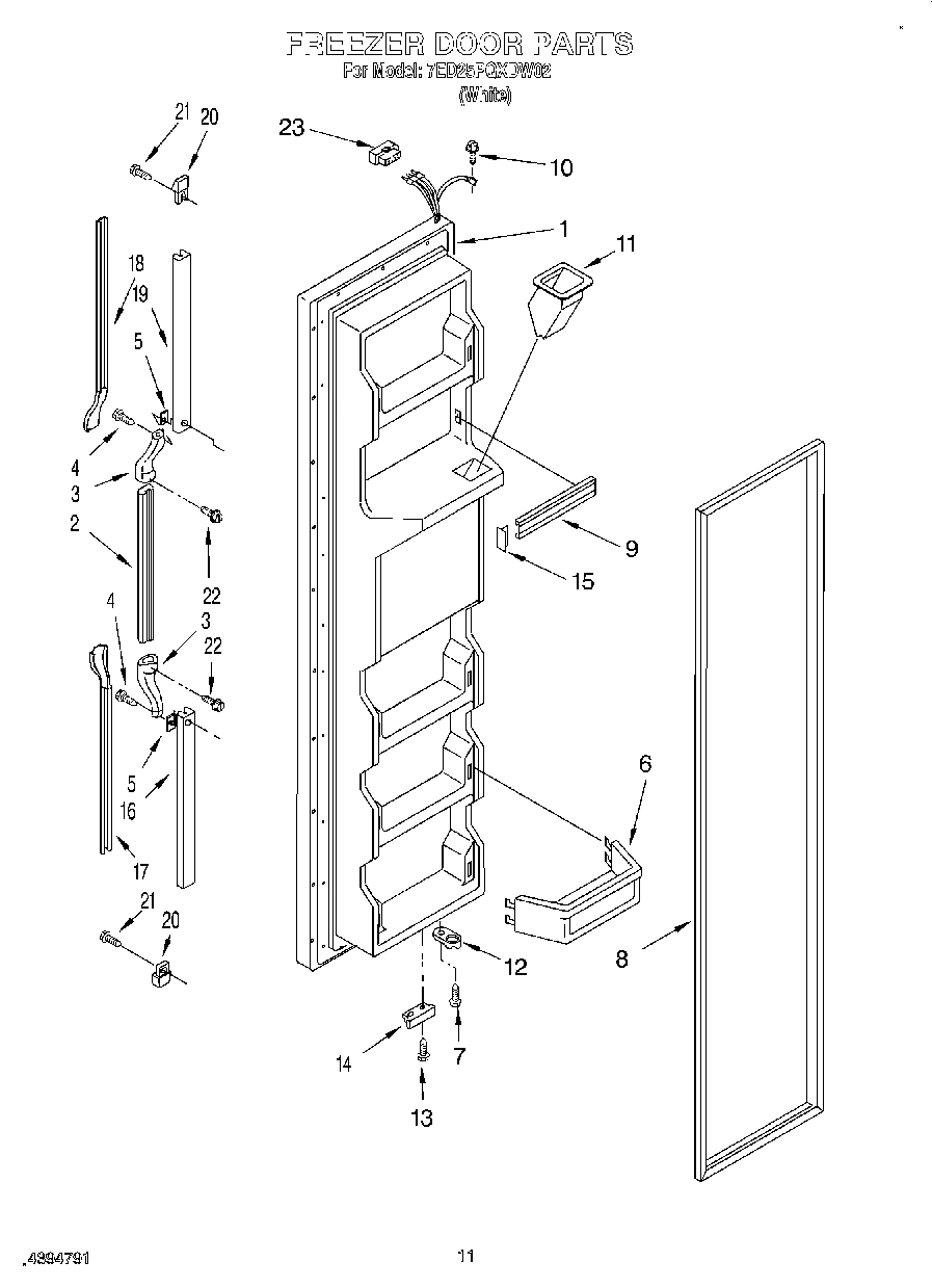 07 - FREEZER DOOR