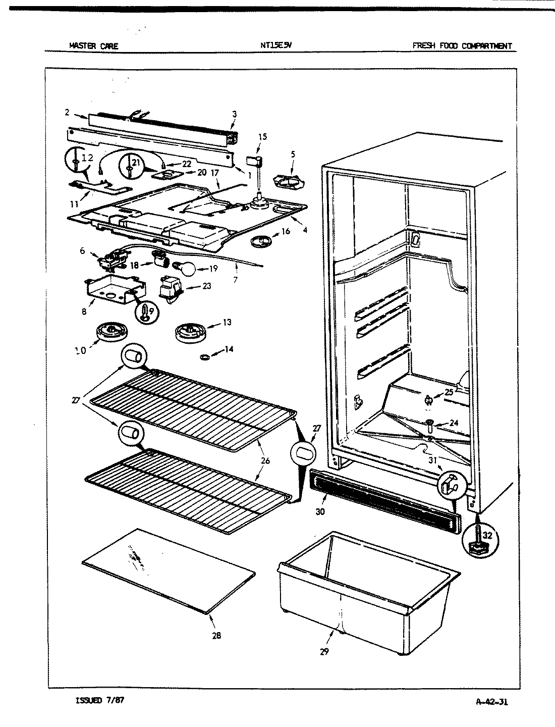 03 - FRESH FOOD COMPARTMENT