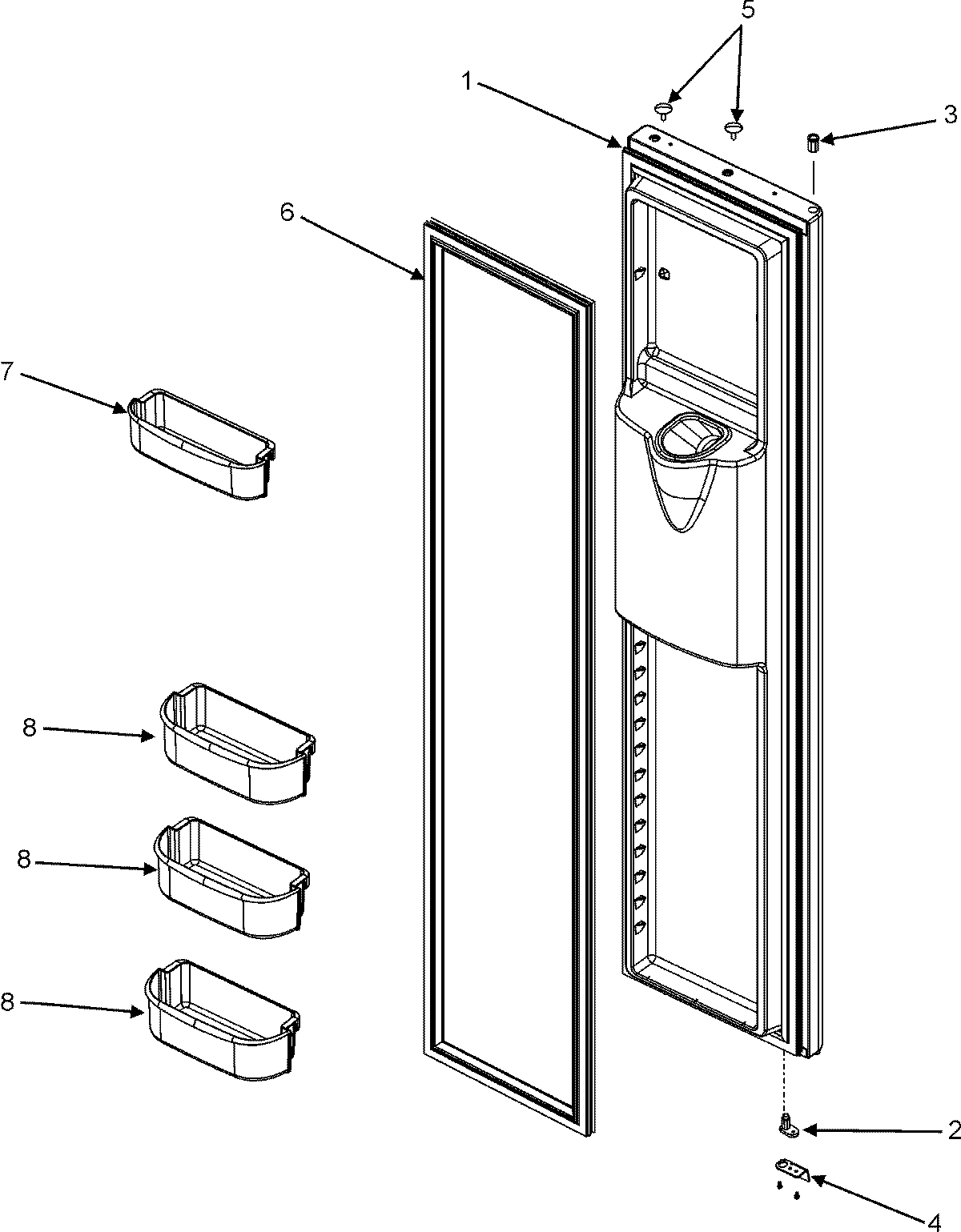 09 - FREEZER DOOR