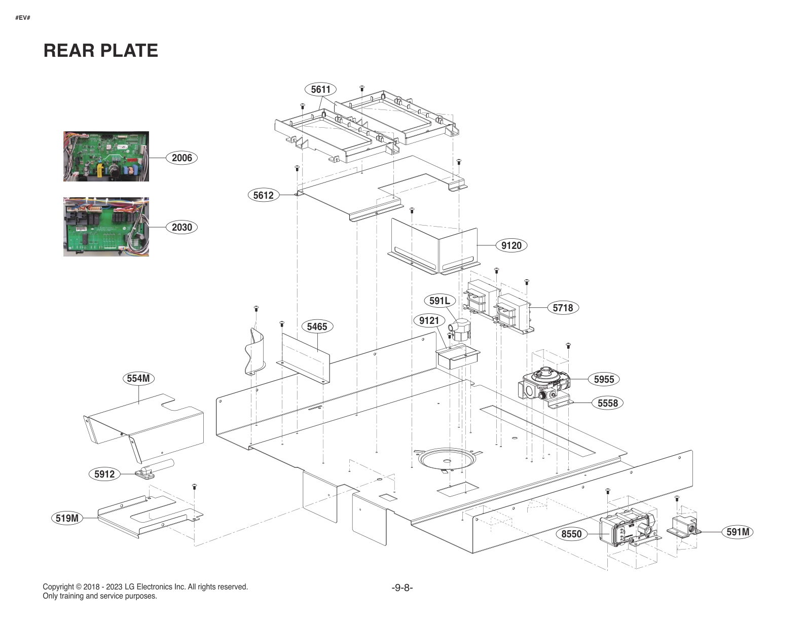REAR PLATE