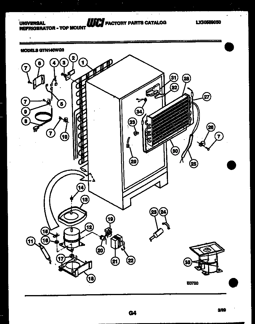 05 - SYSTEM AND AUTOMATIC DEFROST PARTS