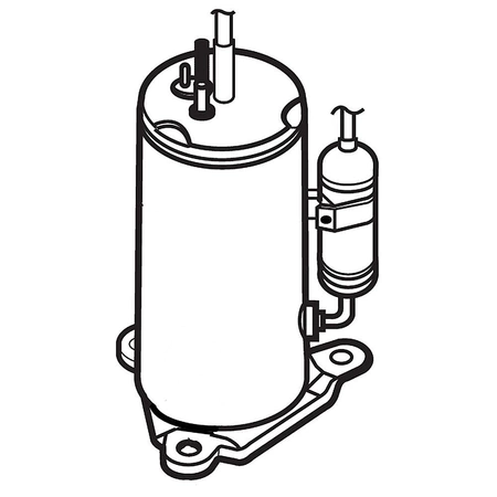 TBZ37258101 LG Compressor Assembly