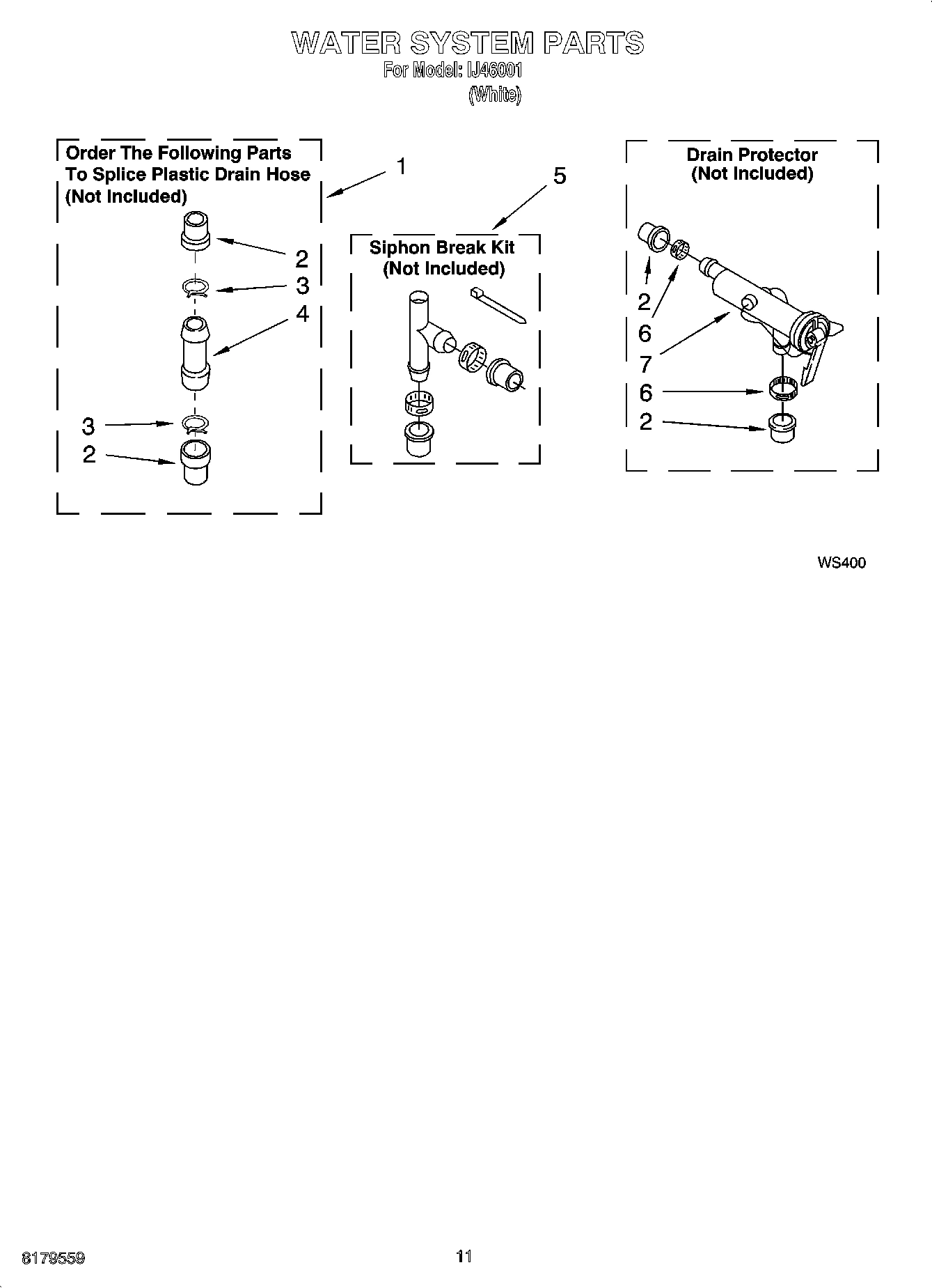 07 - WATER SYSTEM PARTS