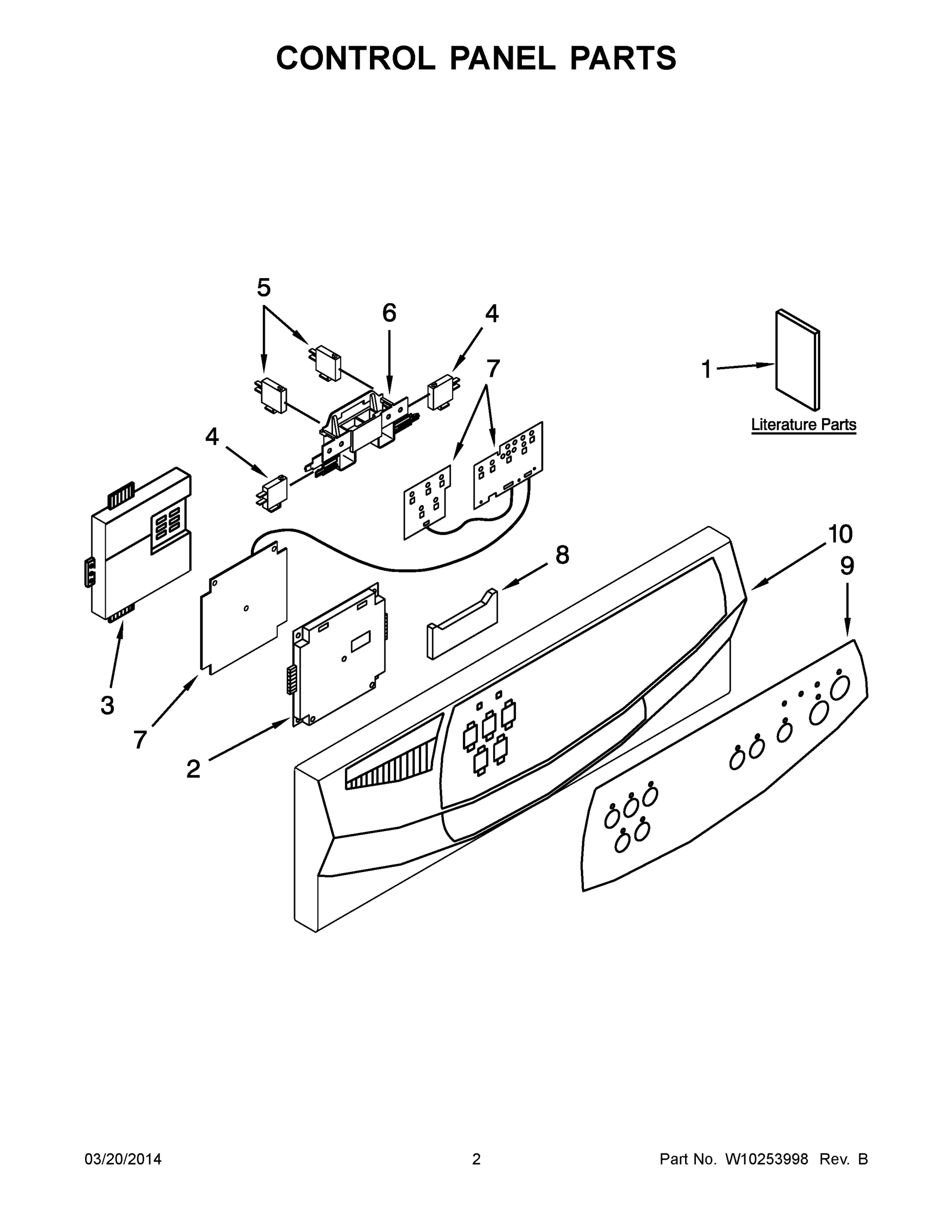 02 - CONTROL PANEL PARTS