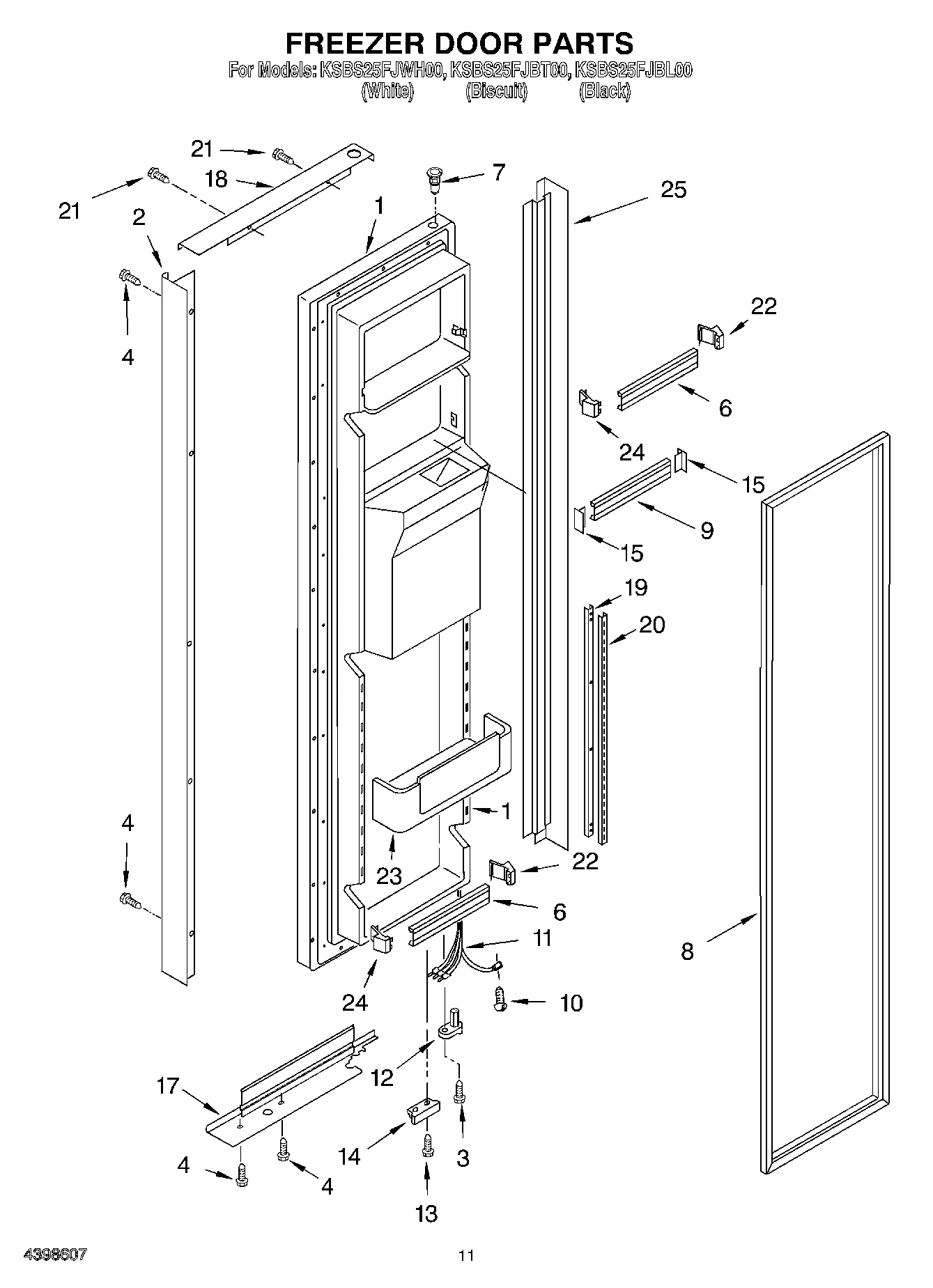 07 - FREEZER DOOR