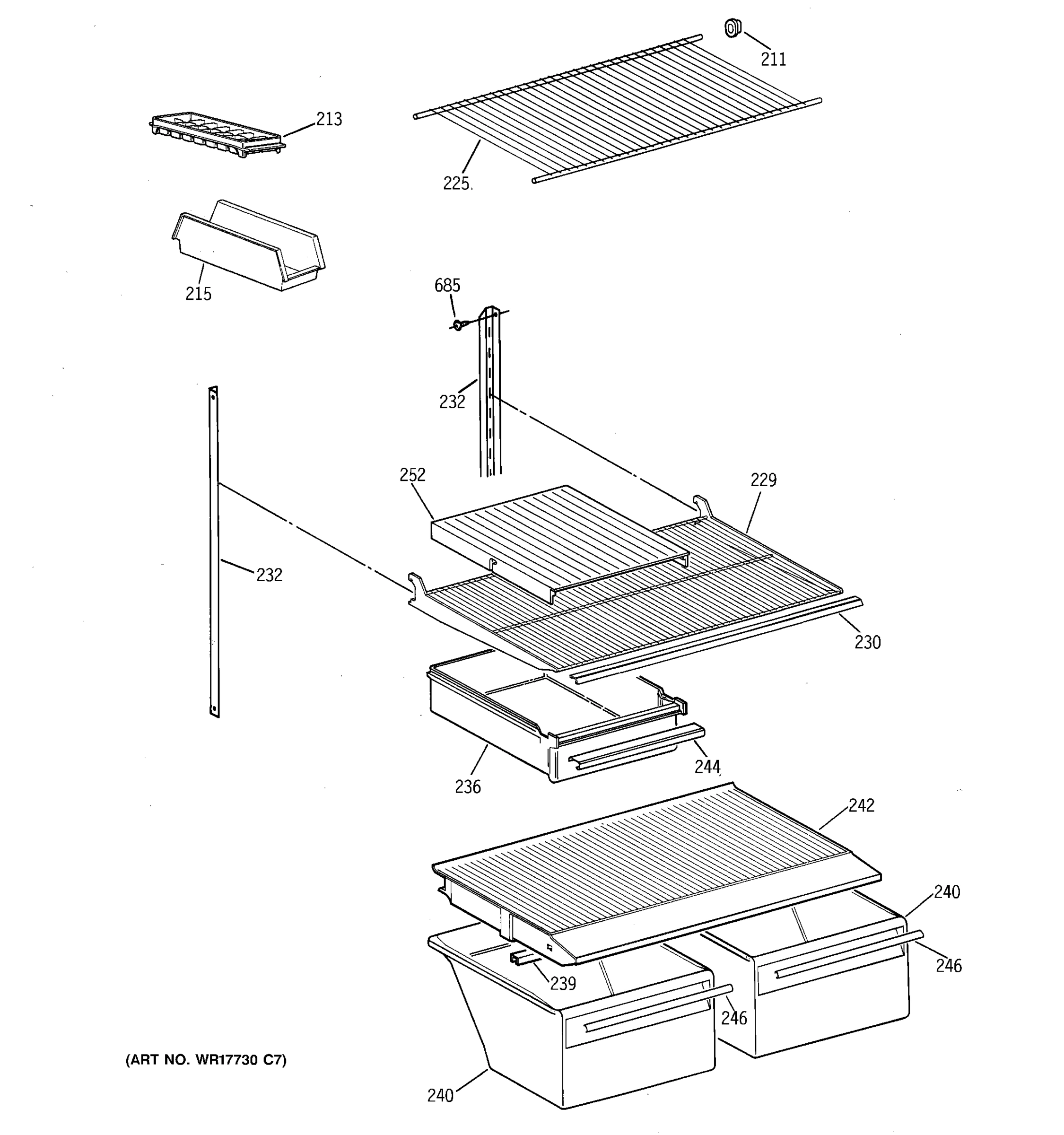 SHELF PARTS